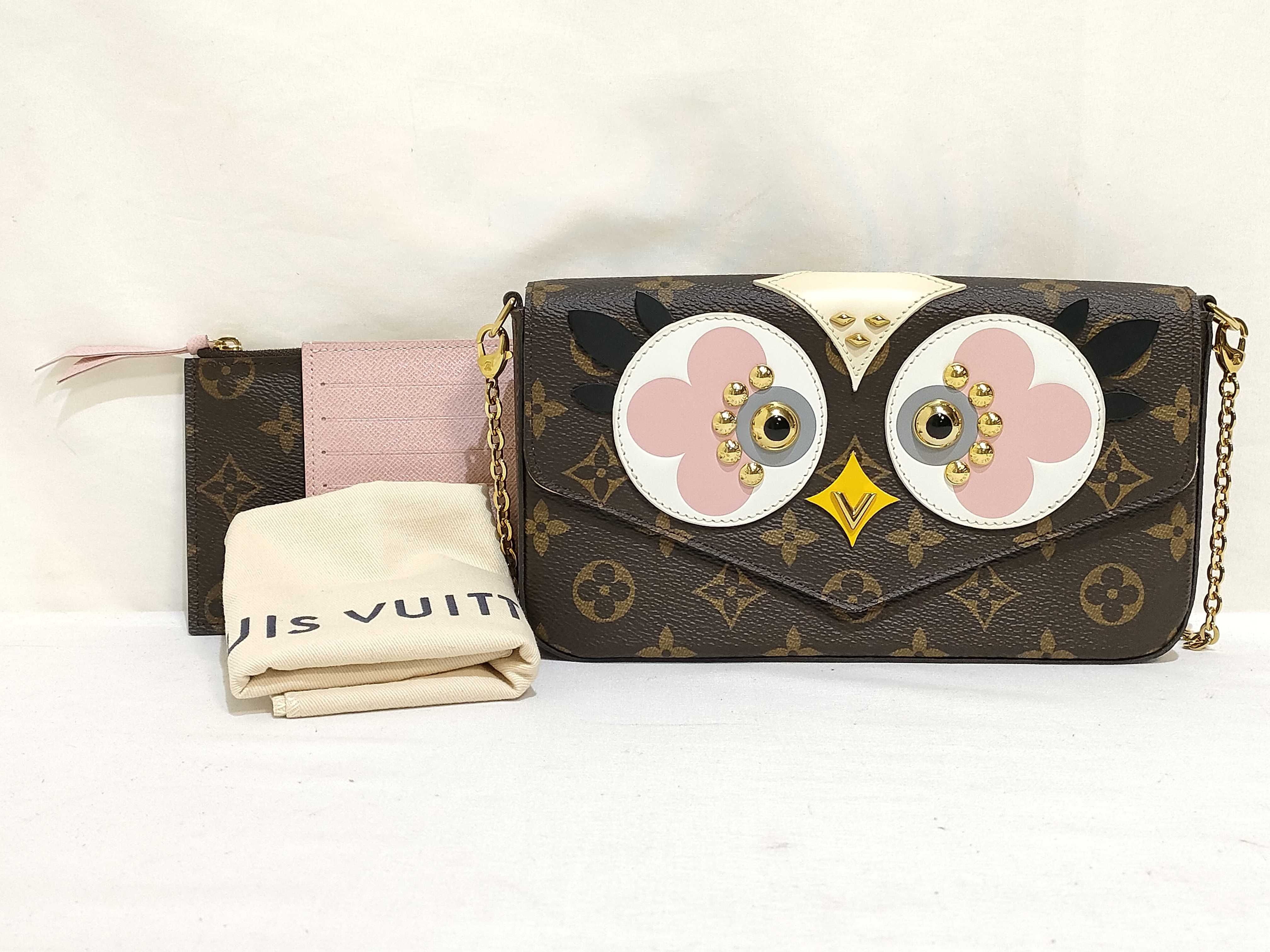 Monogram Louis Vuitton Chain Shoulder Bag