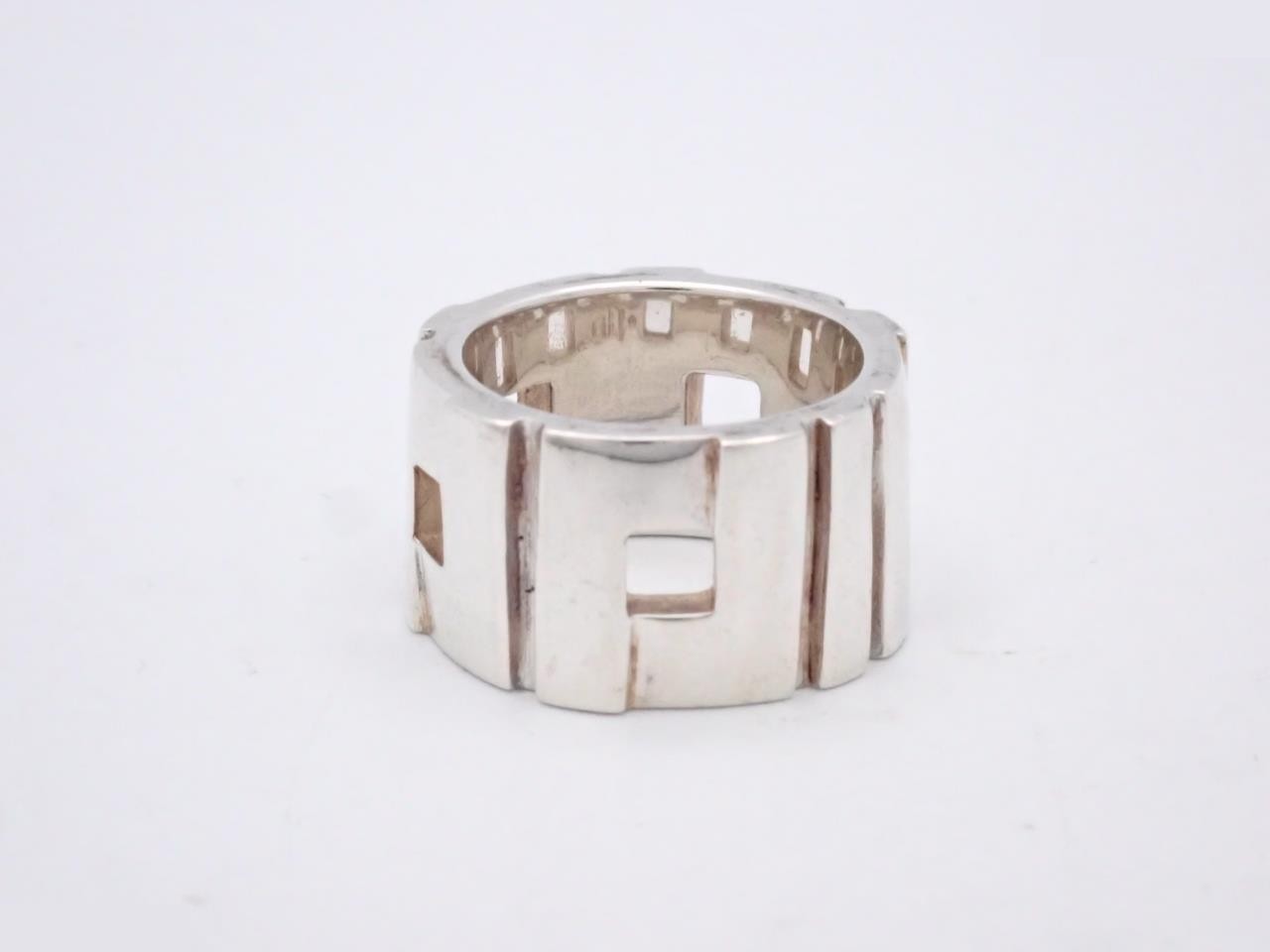 SV925 / 14.0g, Size #10, Modernist Ring — view 2