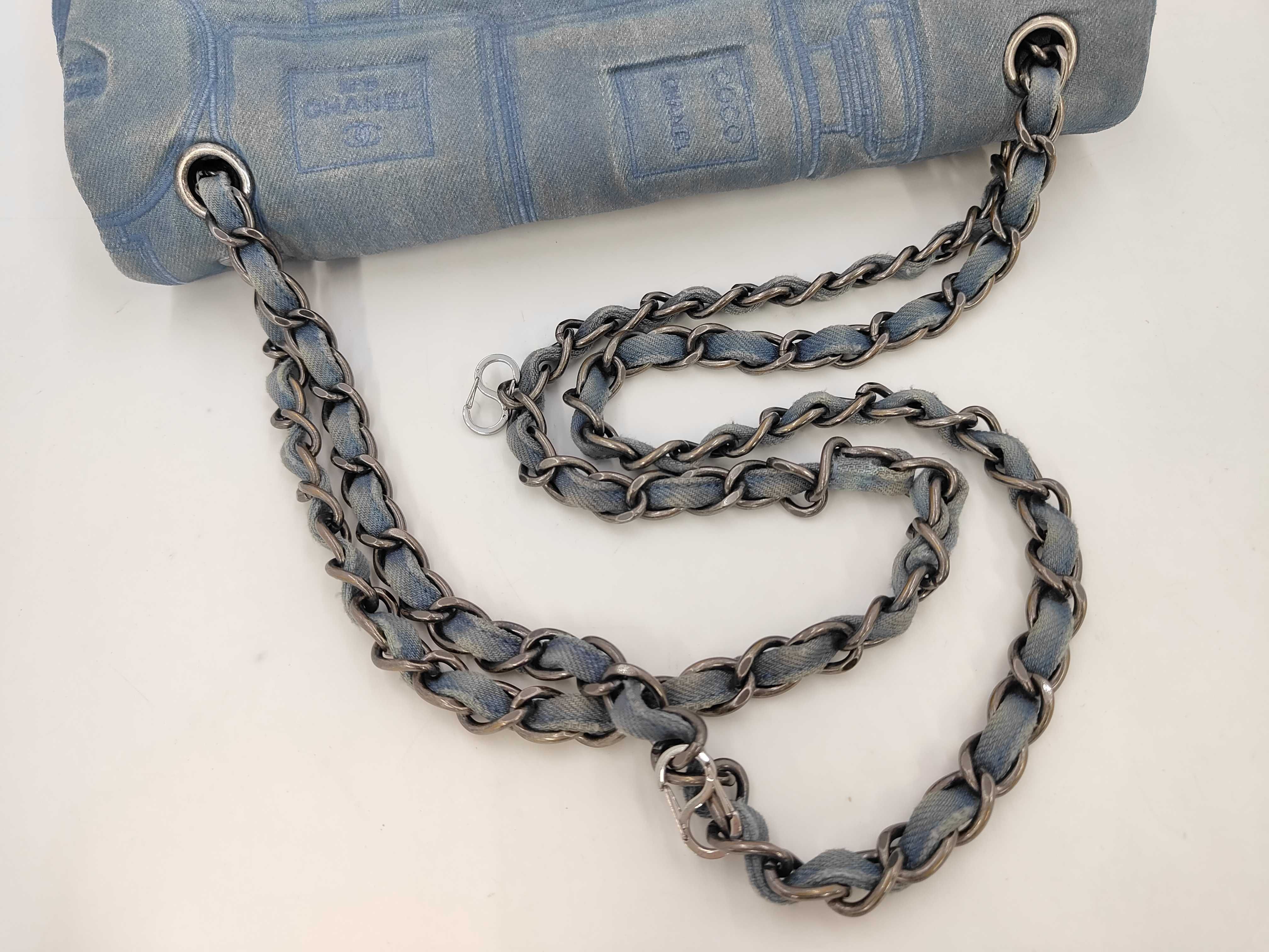 denim shoulder bag — view 5