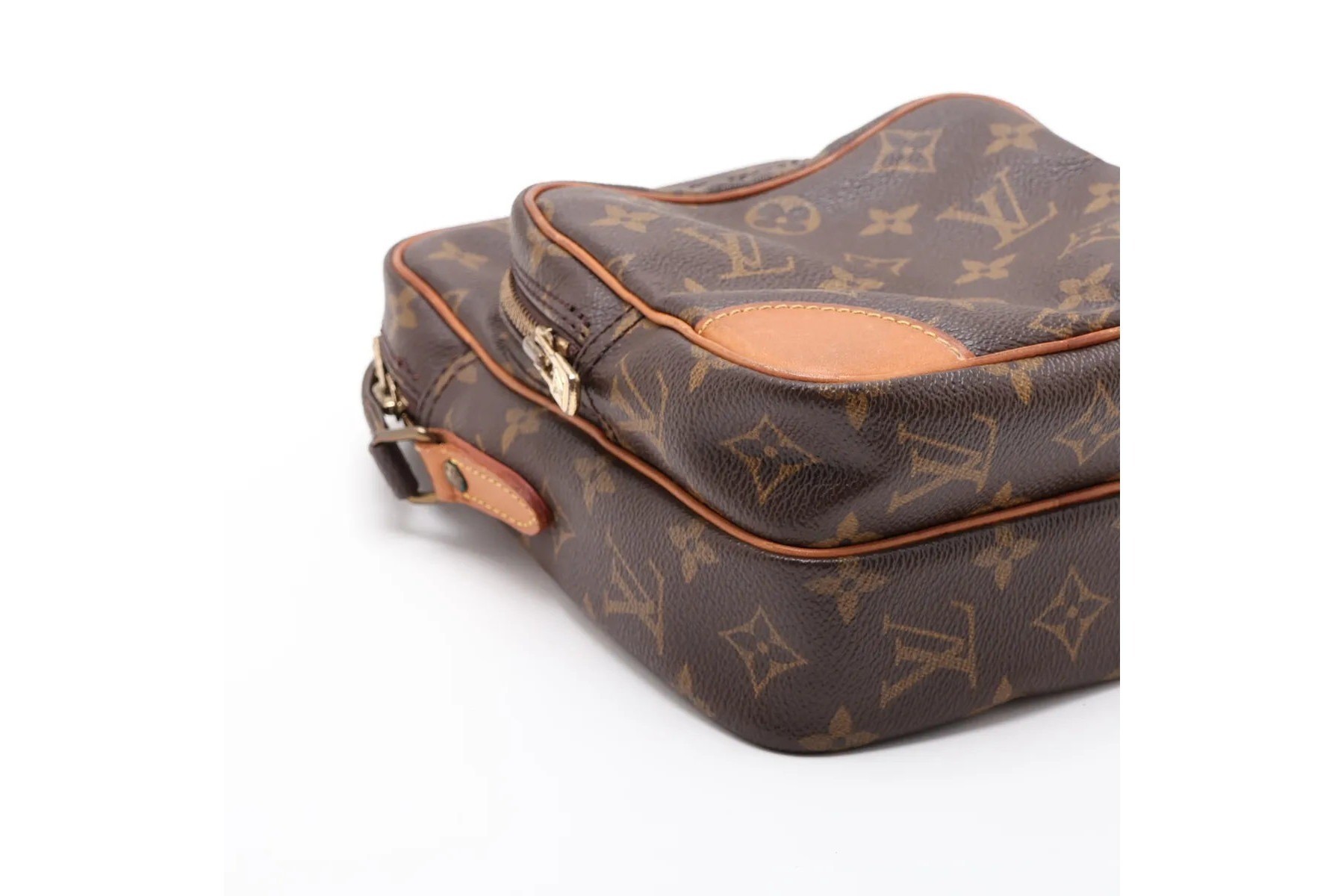 Monogram Amazon M45236 Leather Shoulder Bag — view 4