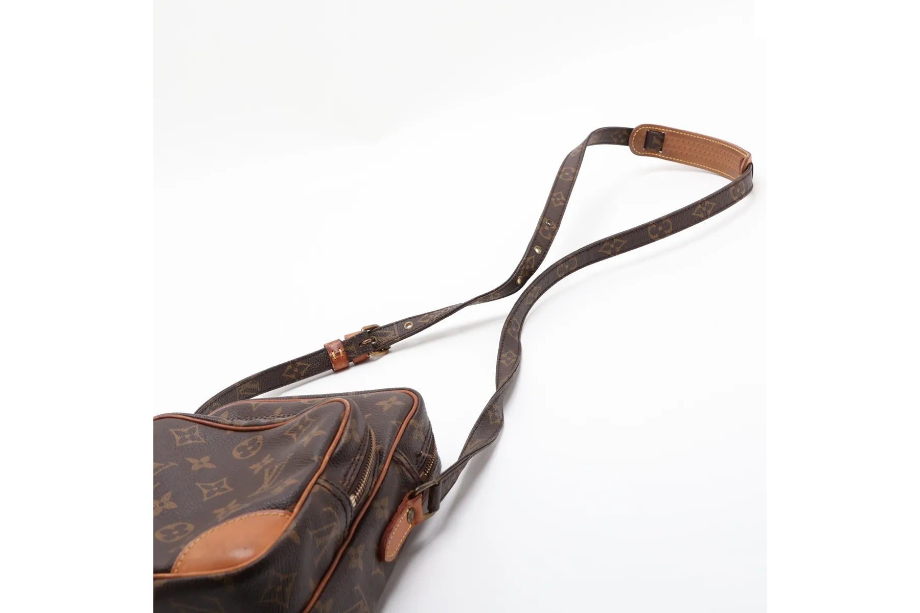 Monogram Amazon M45236 Leather Shoulder Bag — view 5