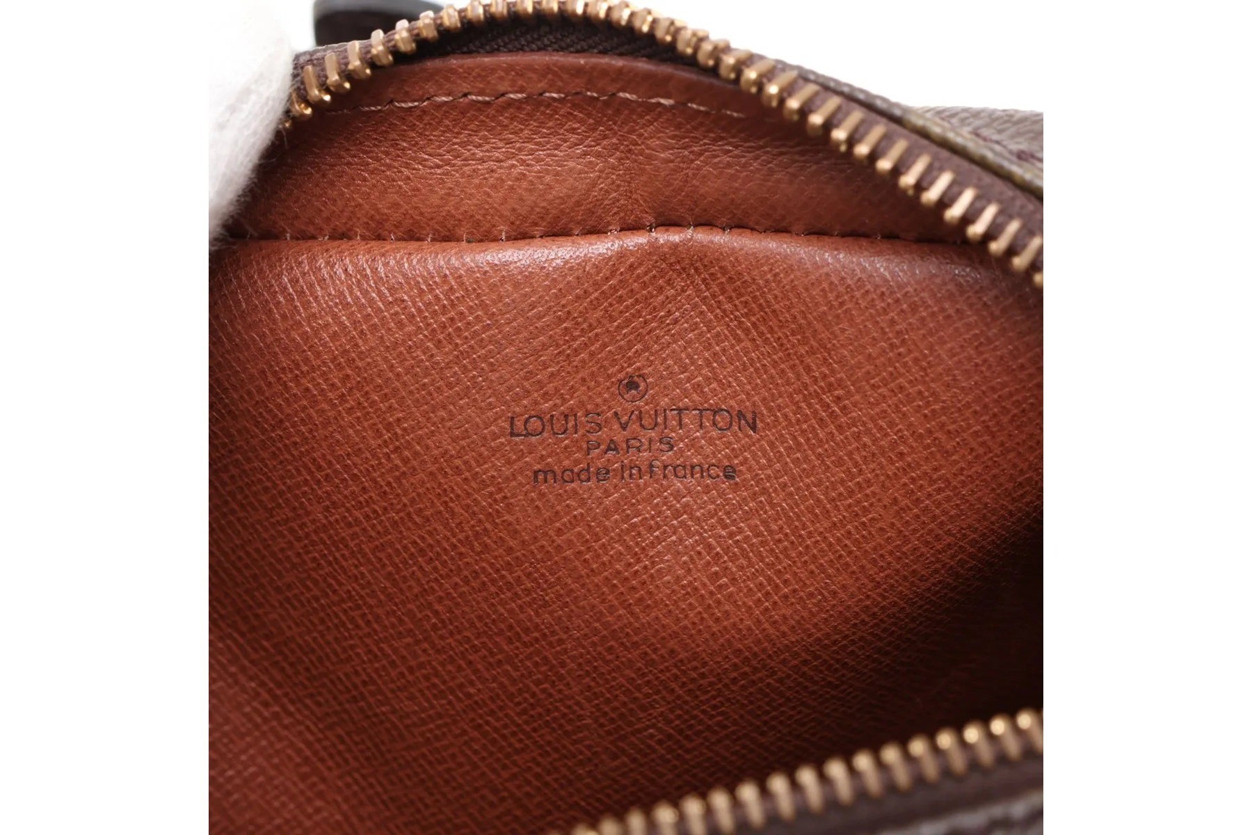 Monogram Amazon M45236 Leather Shoulder Bag — view 8