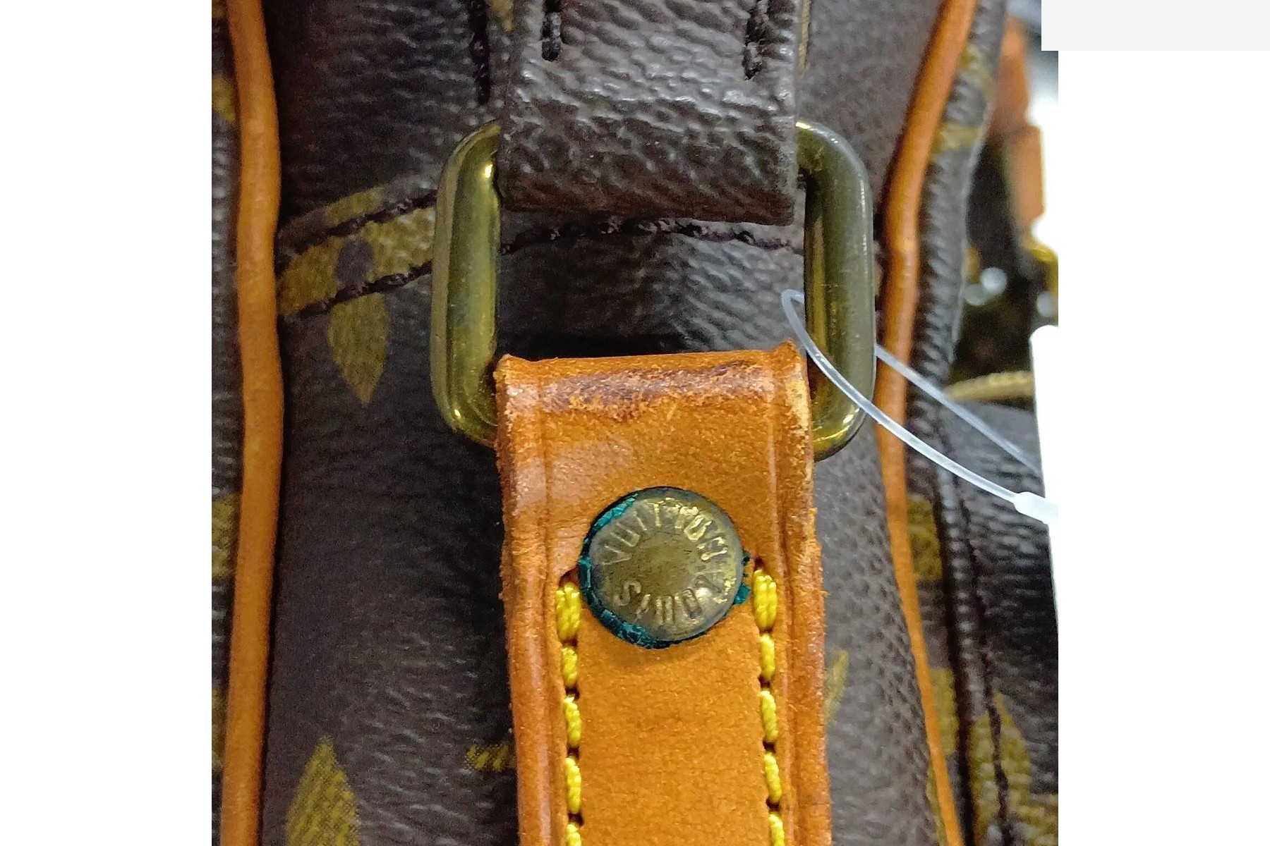 Monogram Amazon M45236 Leather Shoulder Bag — view 10