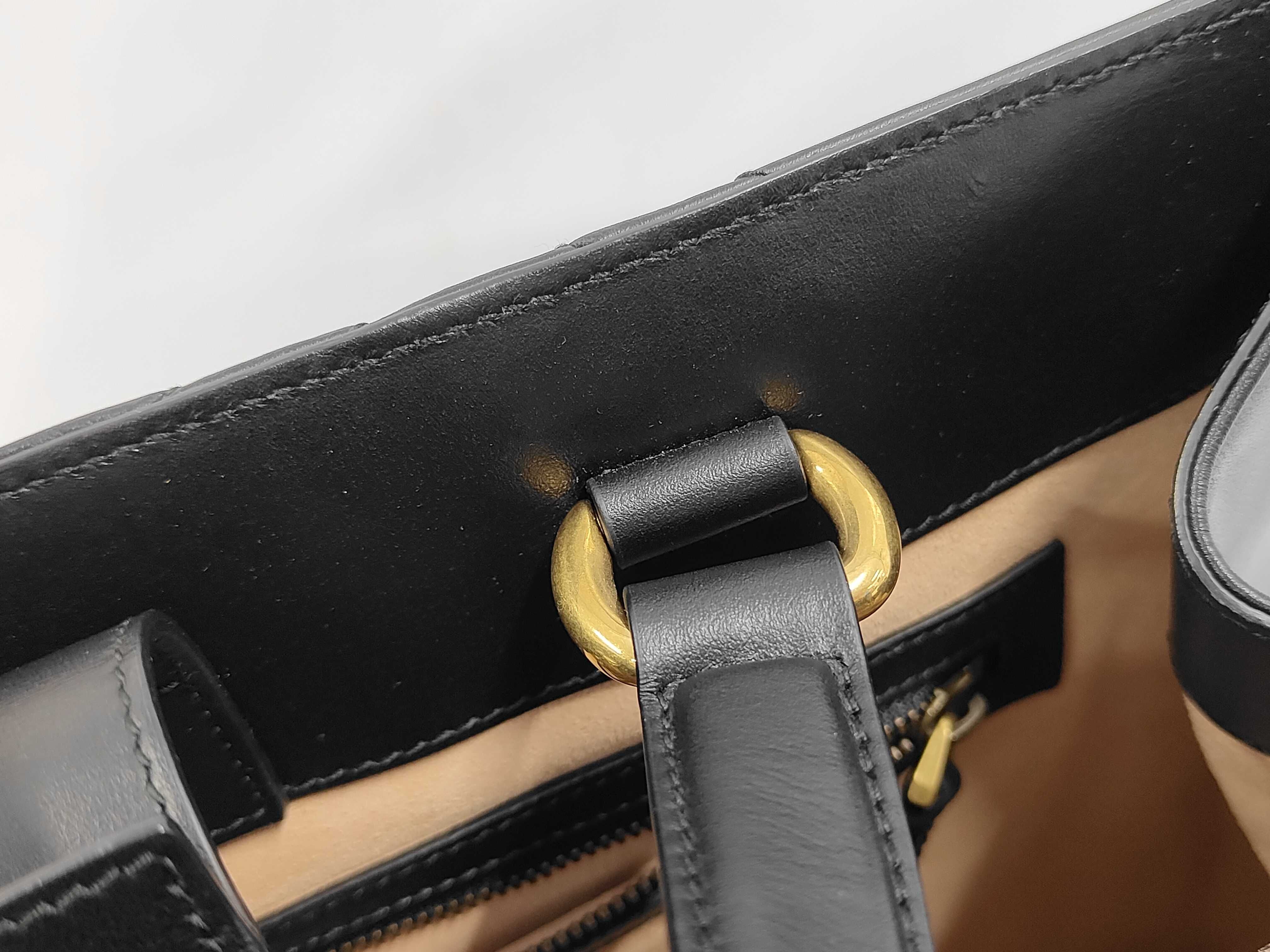 Marmont Leather Handbag with Shoulder Strap (443505) — view 7