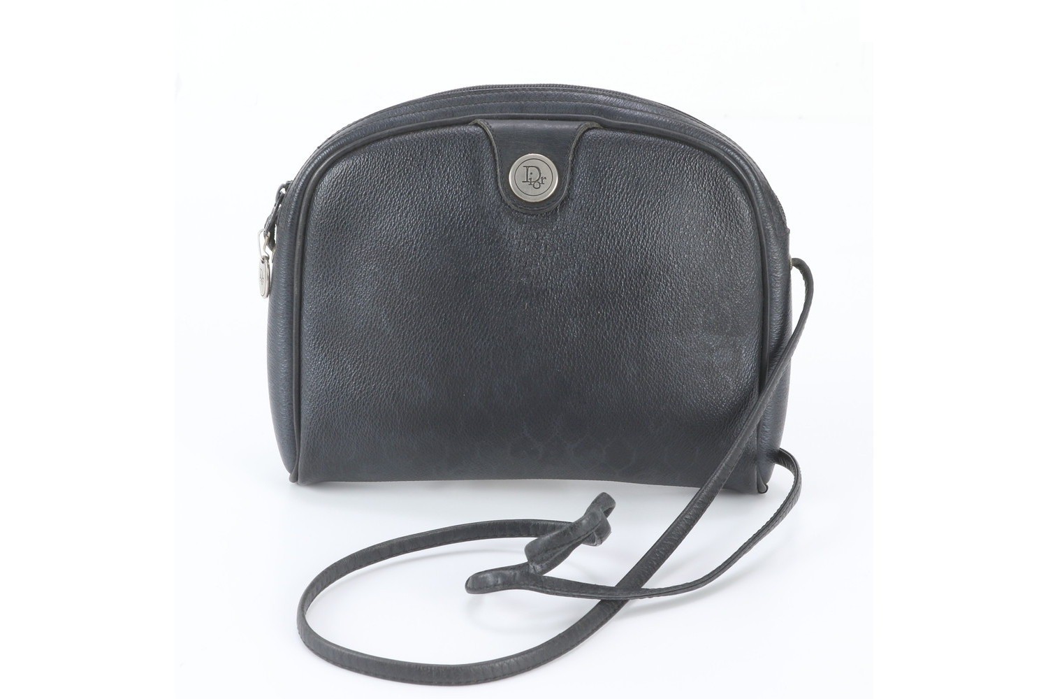 Honeycomb pattern leather shoulder bag, crossbody bag.