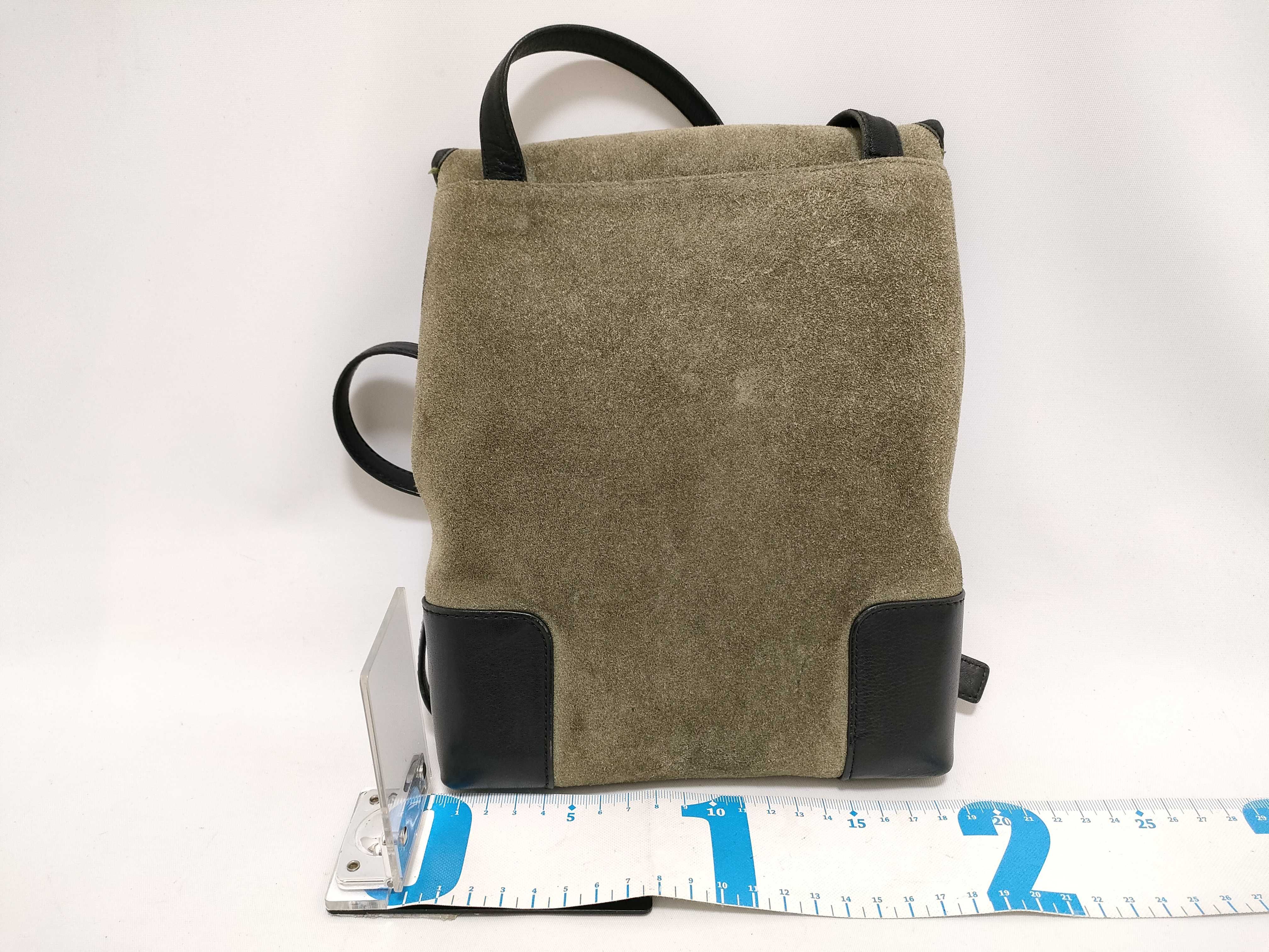 Anagram Skin Suede Shoulder Bag — view 2