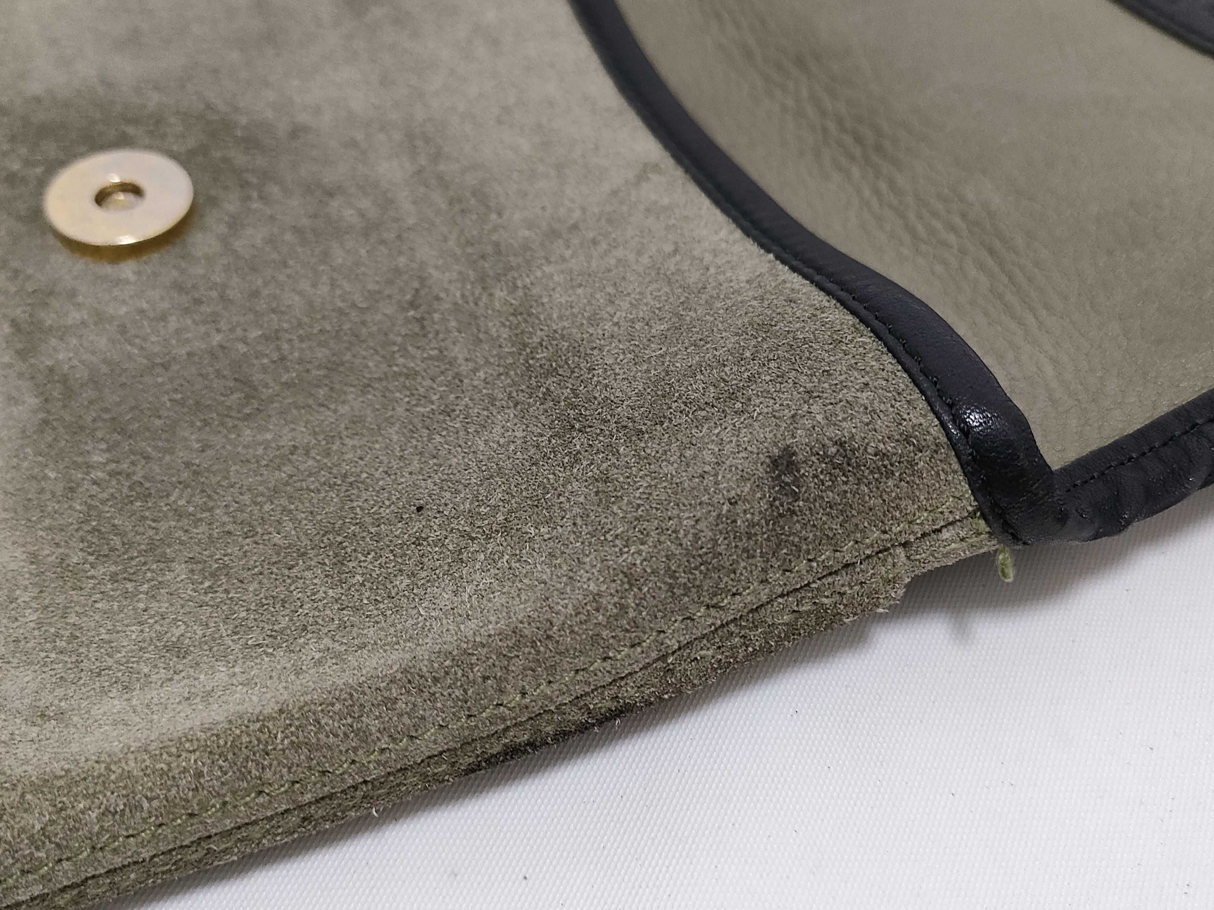 Anagram Skin Suede Shoulder Bag — view 14