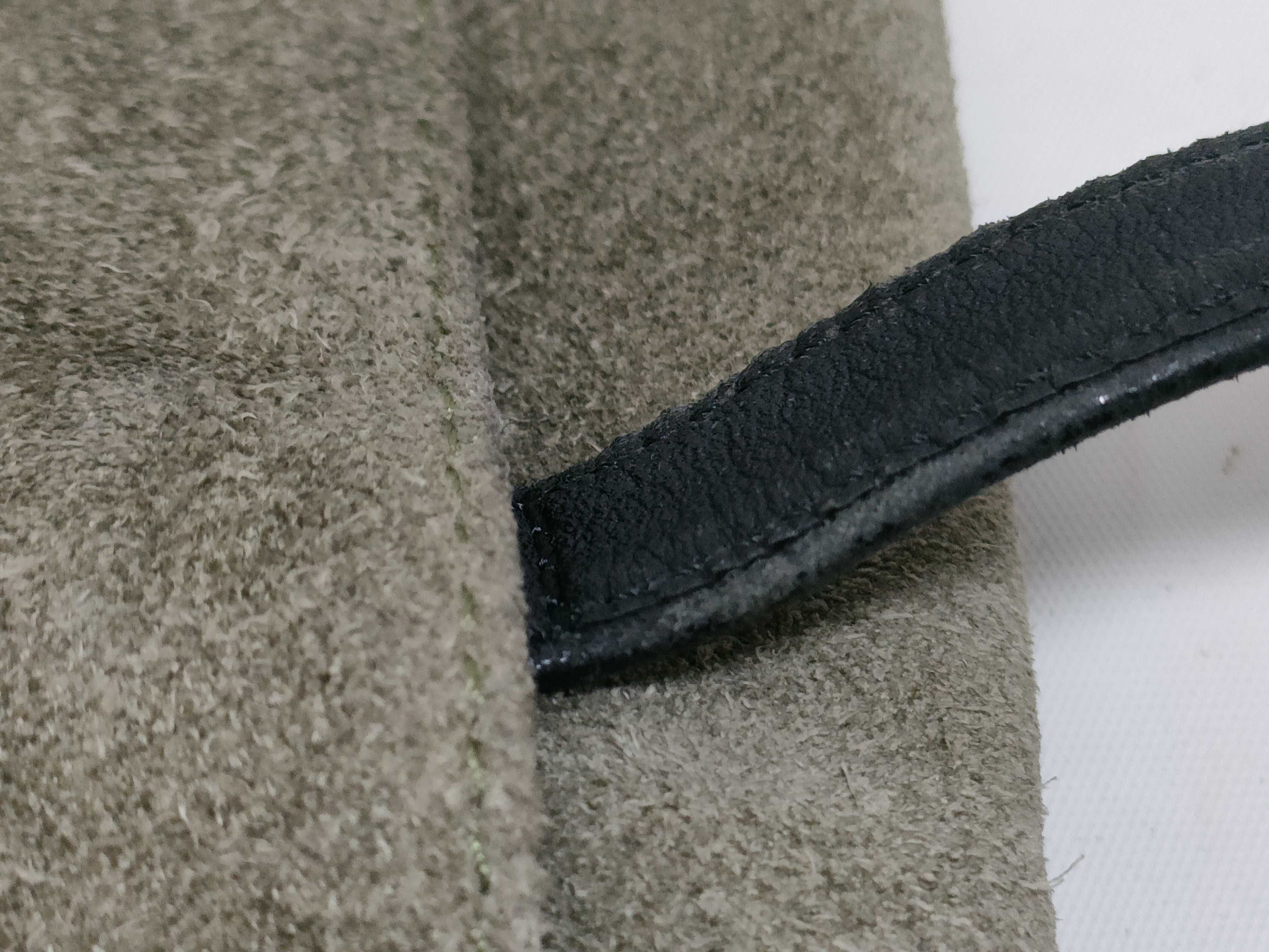 Anagram Skin Suede Shoulder Bag — view 5
