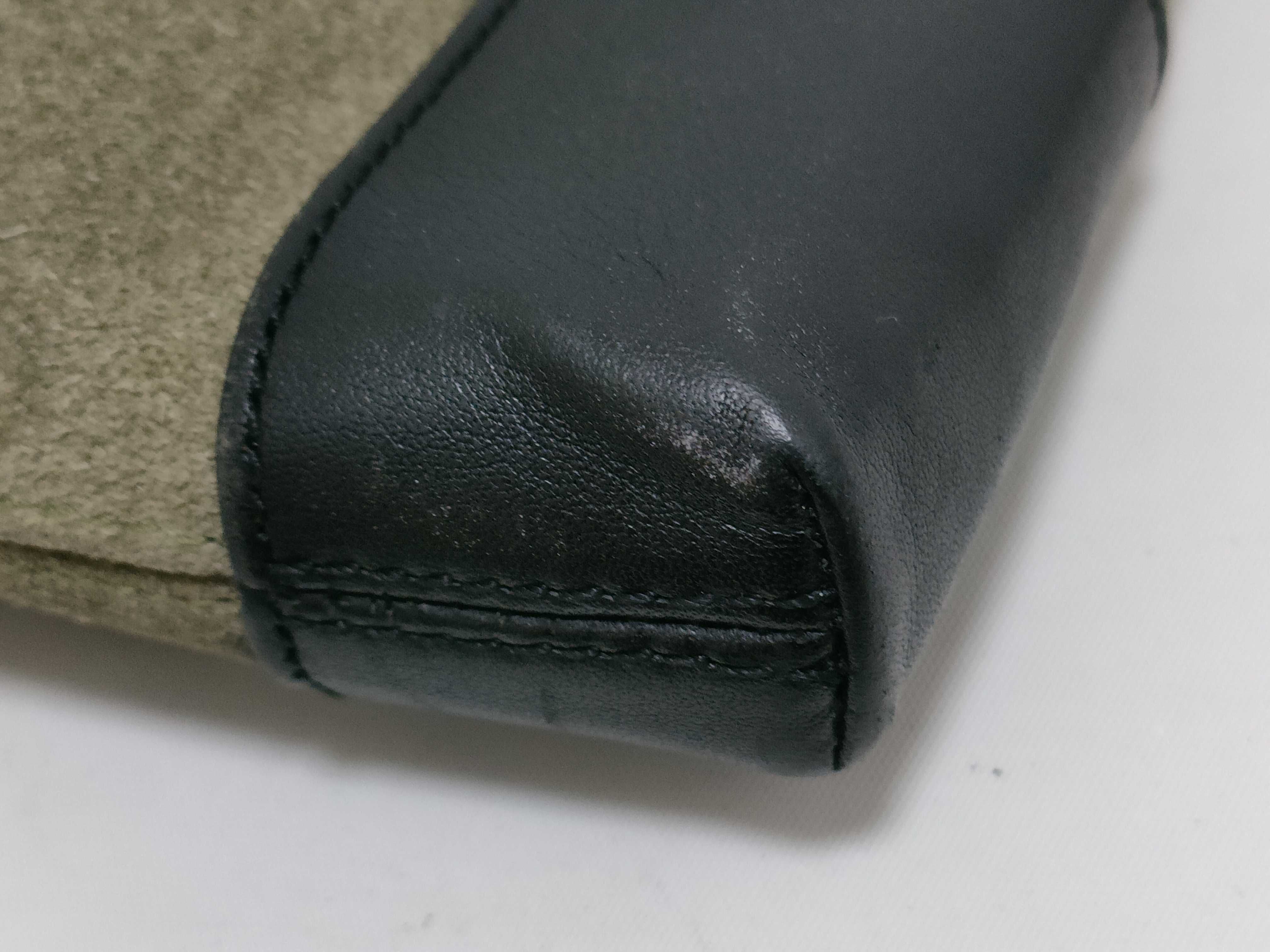 Anagram Skin Suede Shoulder Bag — view 6