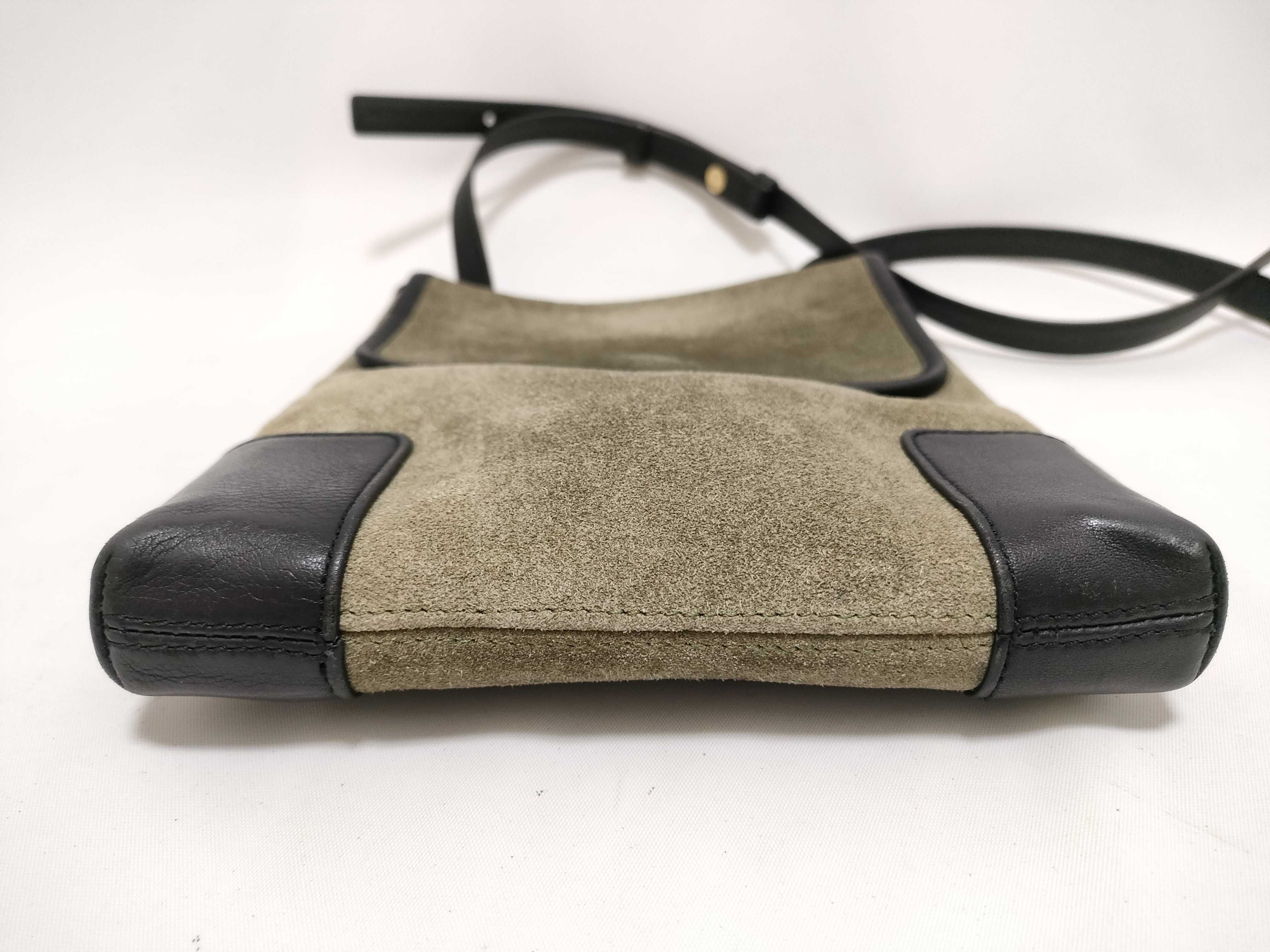 Anagram Skin Suede Shoulder Bag — view 7