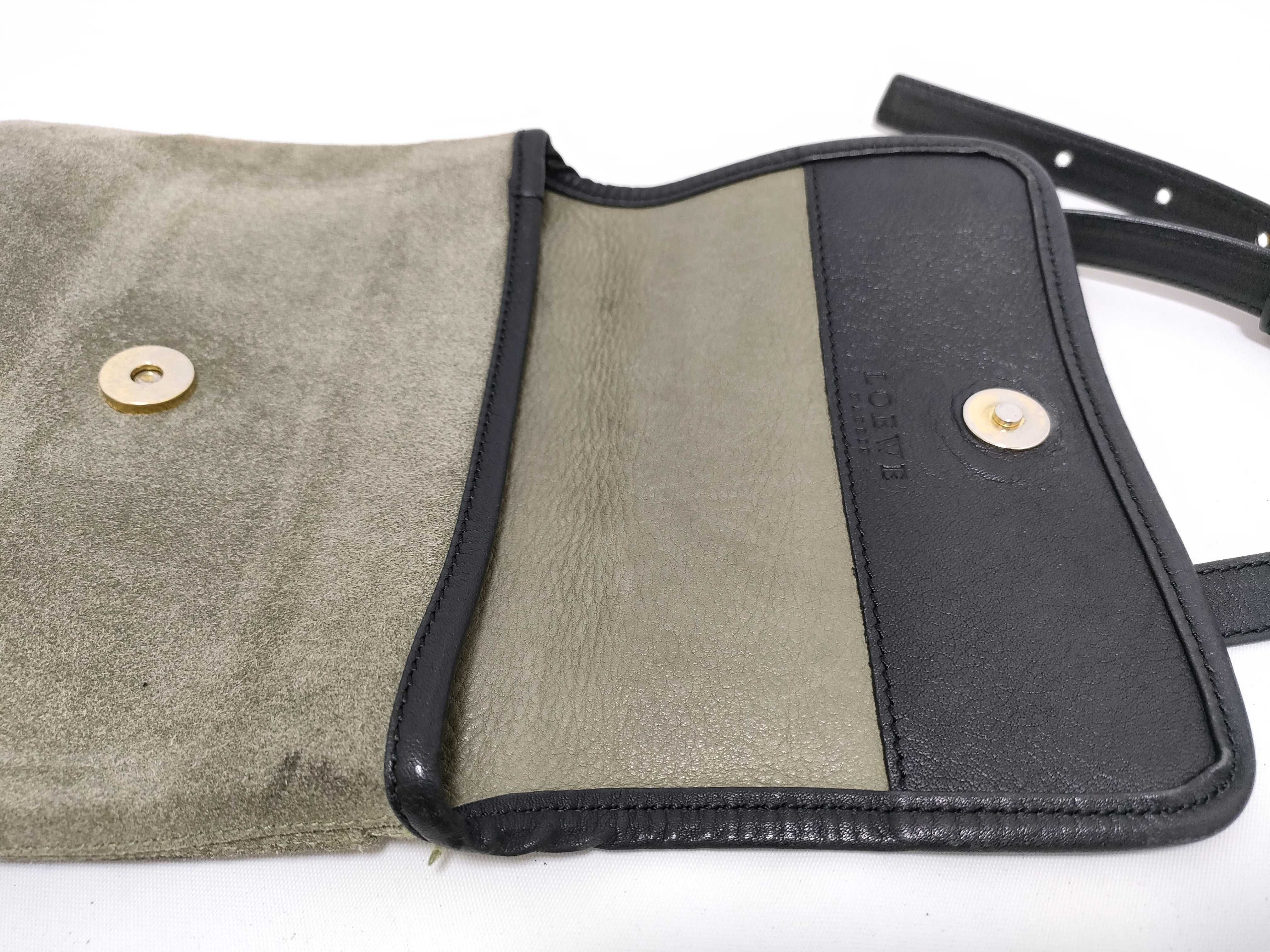 Anagram Skin Suede Shoulder Bag — view 8