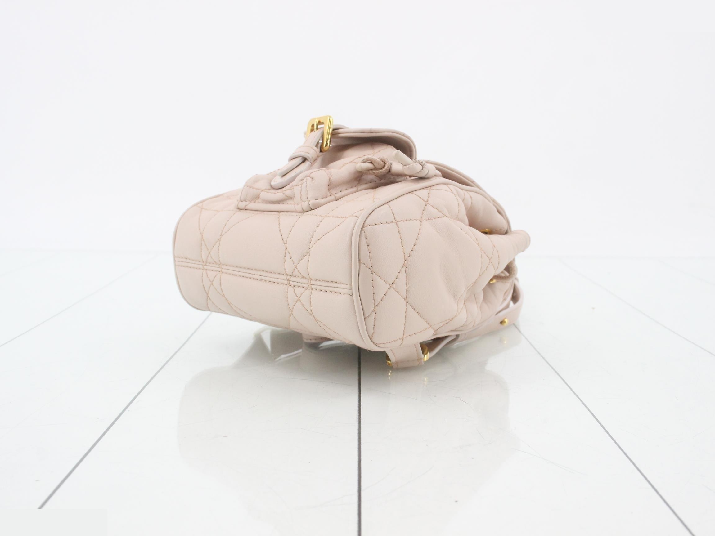 Karo Backpack, Pink Beige, Bag/Rucksack — view 6