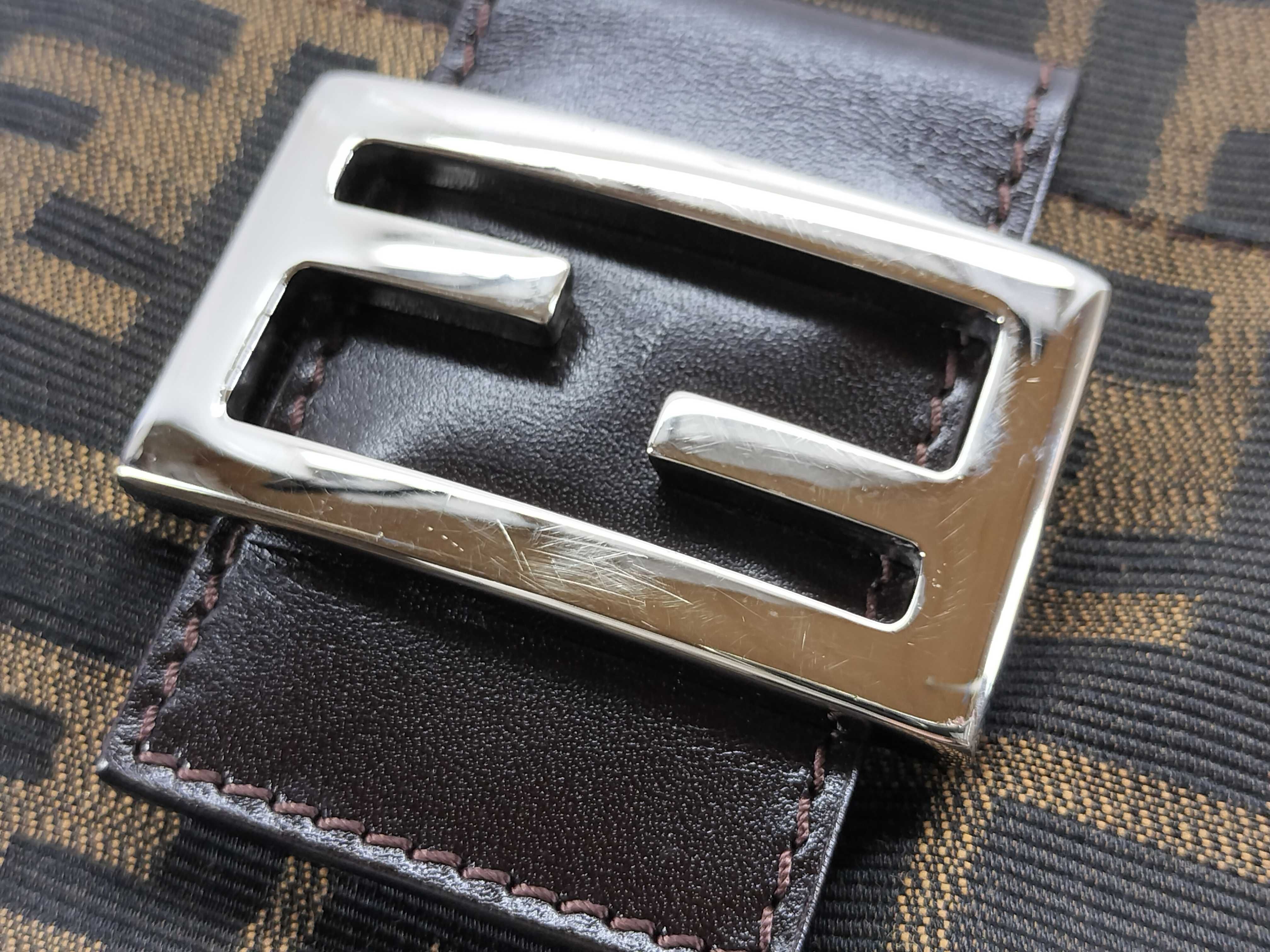 Zucca pattern Fendi Mamma Bucket Zucca pattern shoulder bag handbag shoulder bag — view 13