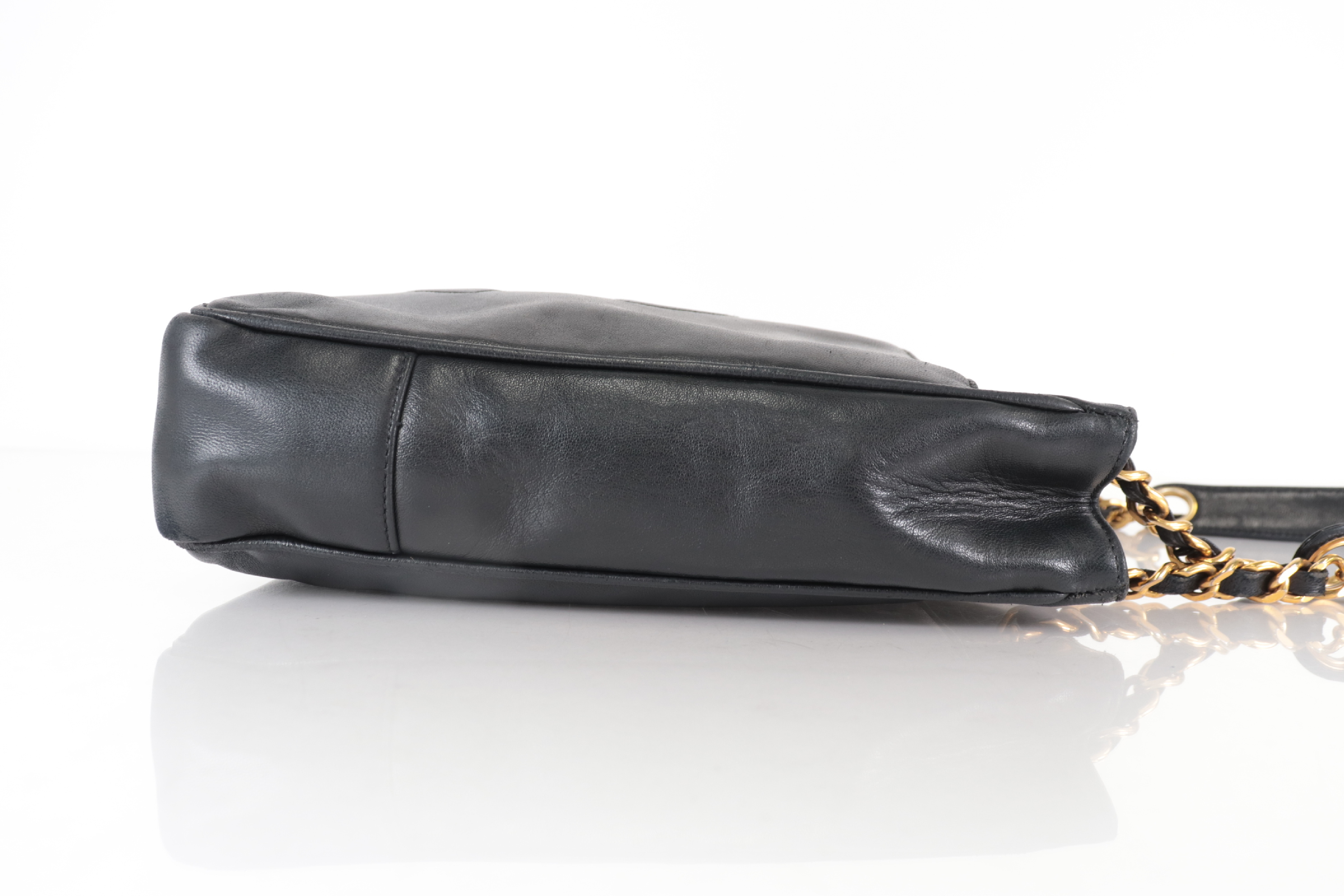 Lambskin Large Coco Chain Tote Bag — view 5