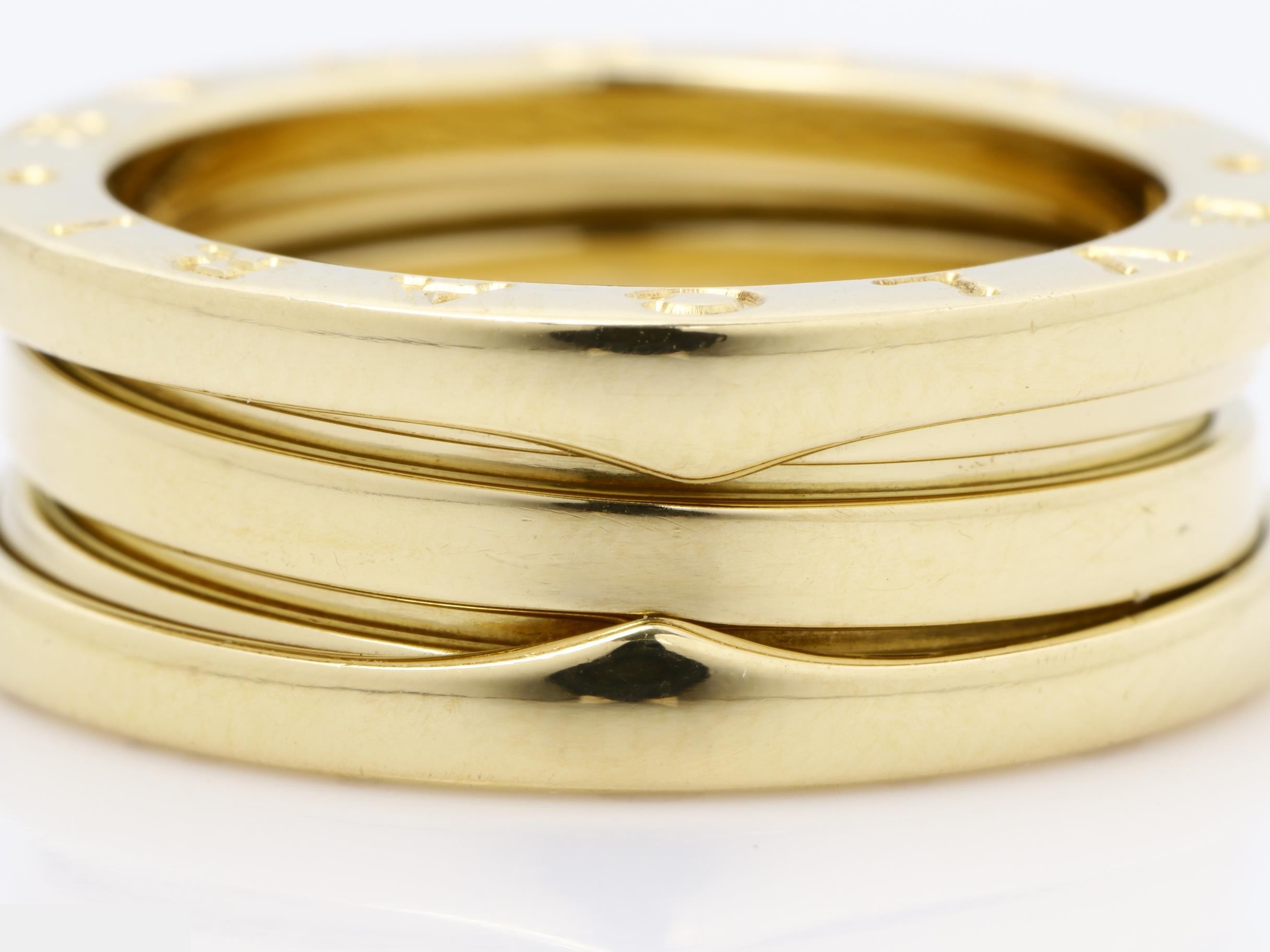 B.zero1 Ring, 750YG, 9.1g, #53 — view 2