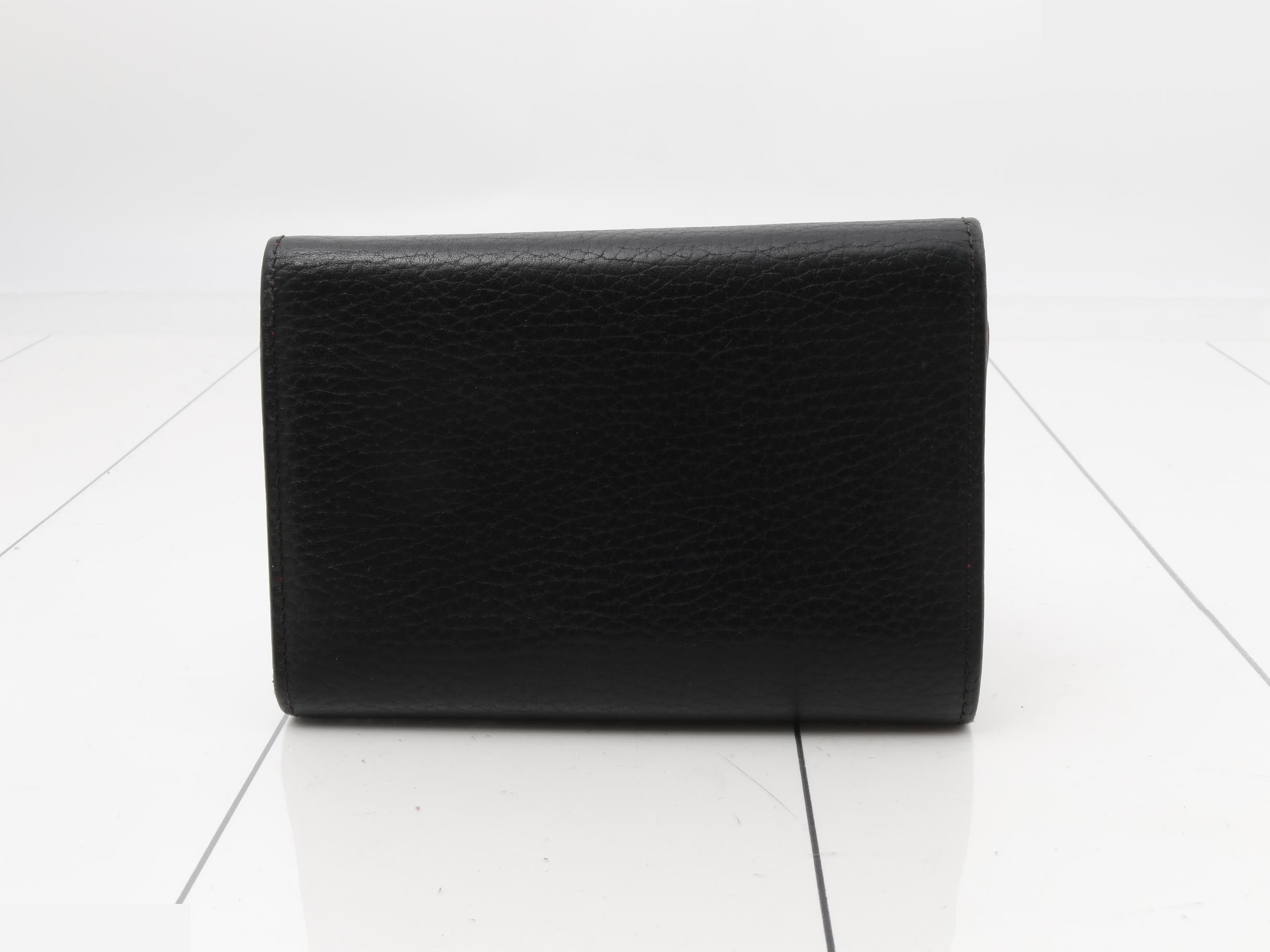 Portefeuille Capucines Compact Noir MI2137 — view 2