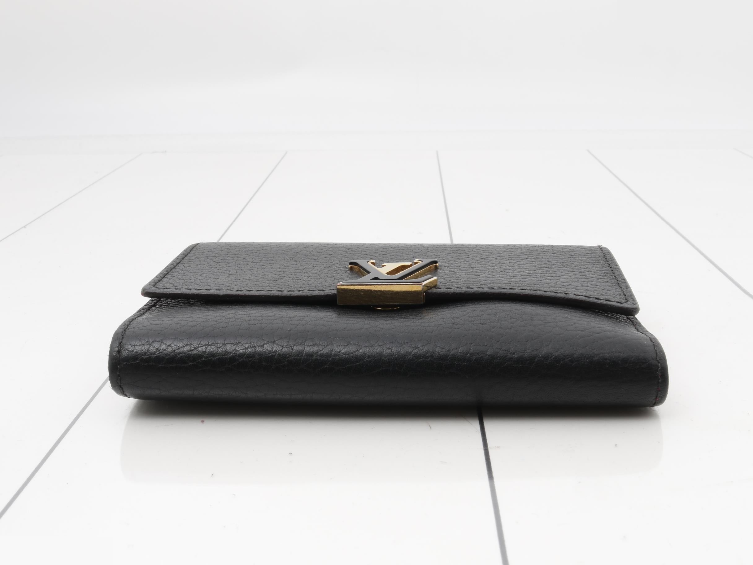 Portefeuille Capucines Compact Noir MI2137 — view 3