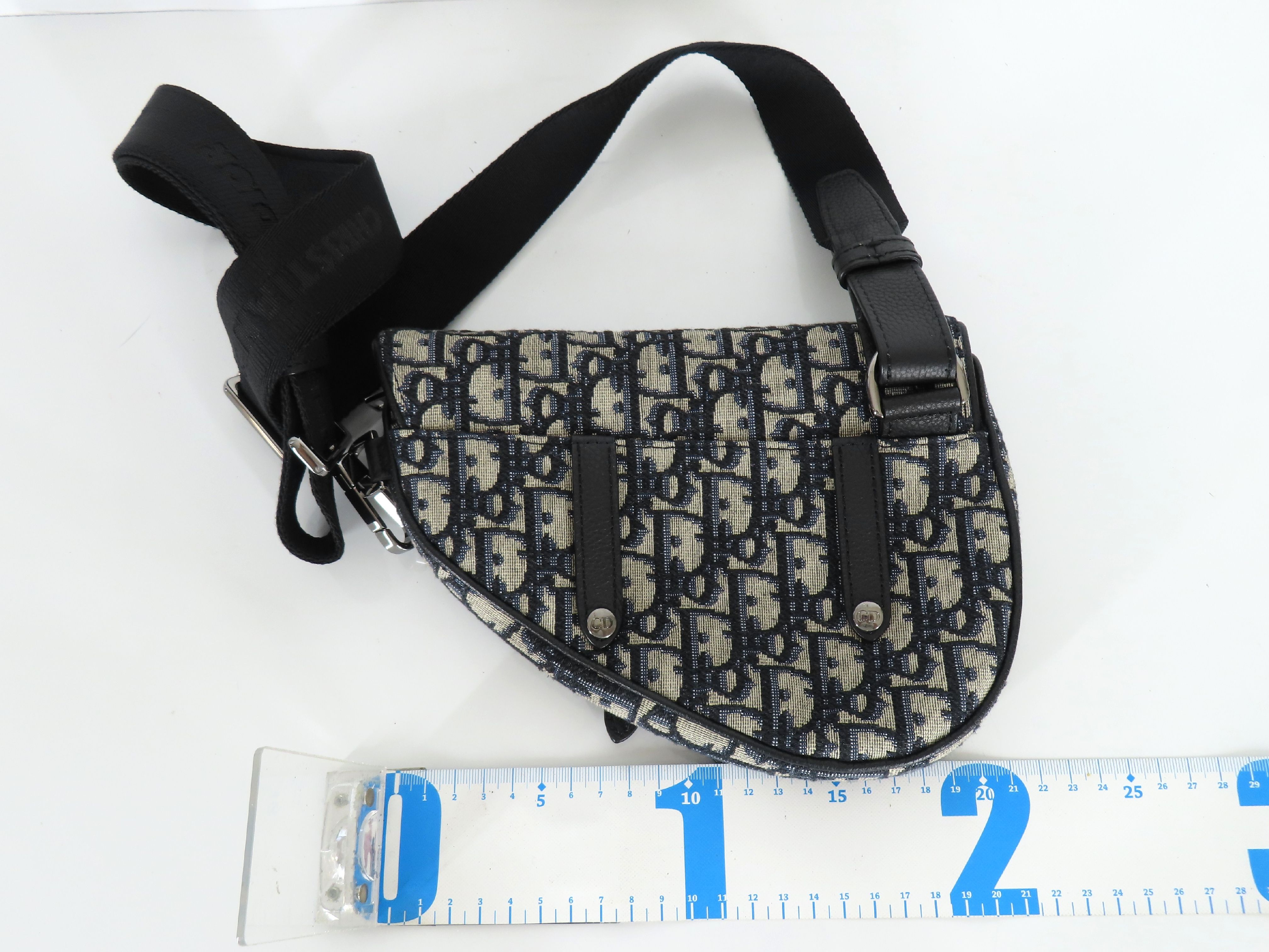 Oblique Saddle Bag Shoulder Bag — view 2