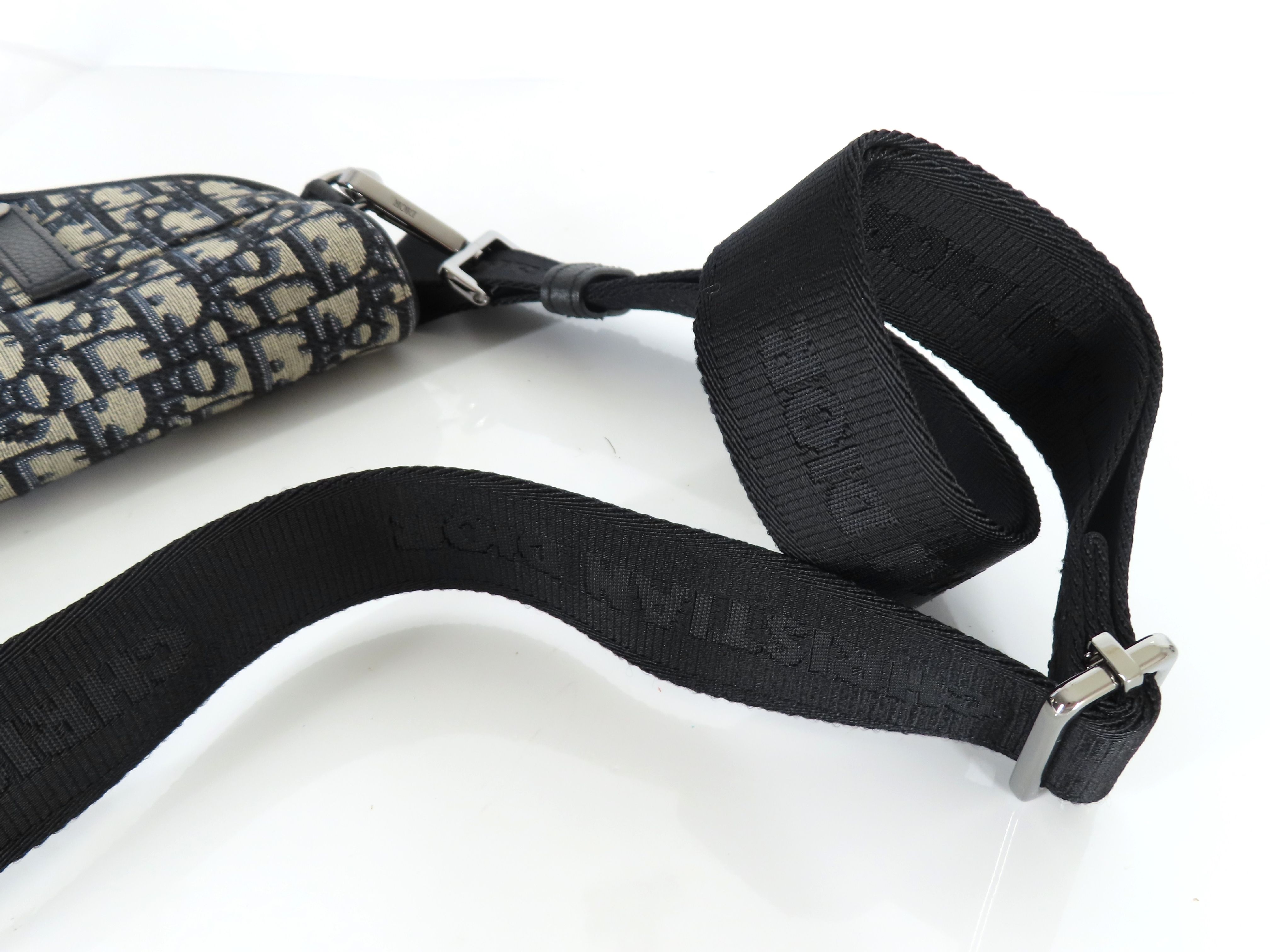 Oblique Saddle Bag Shoulder Bag — view 3