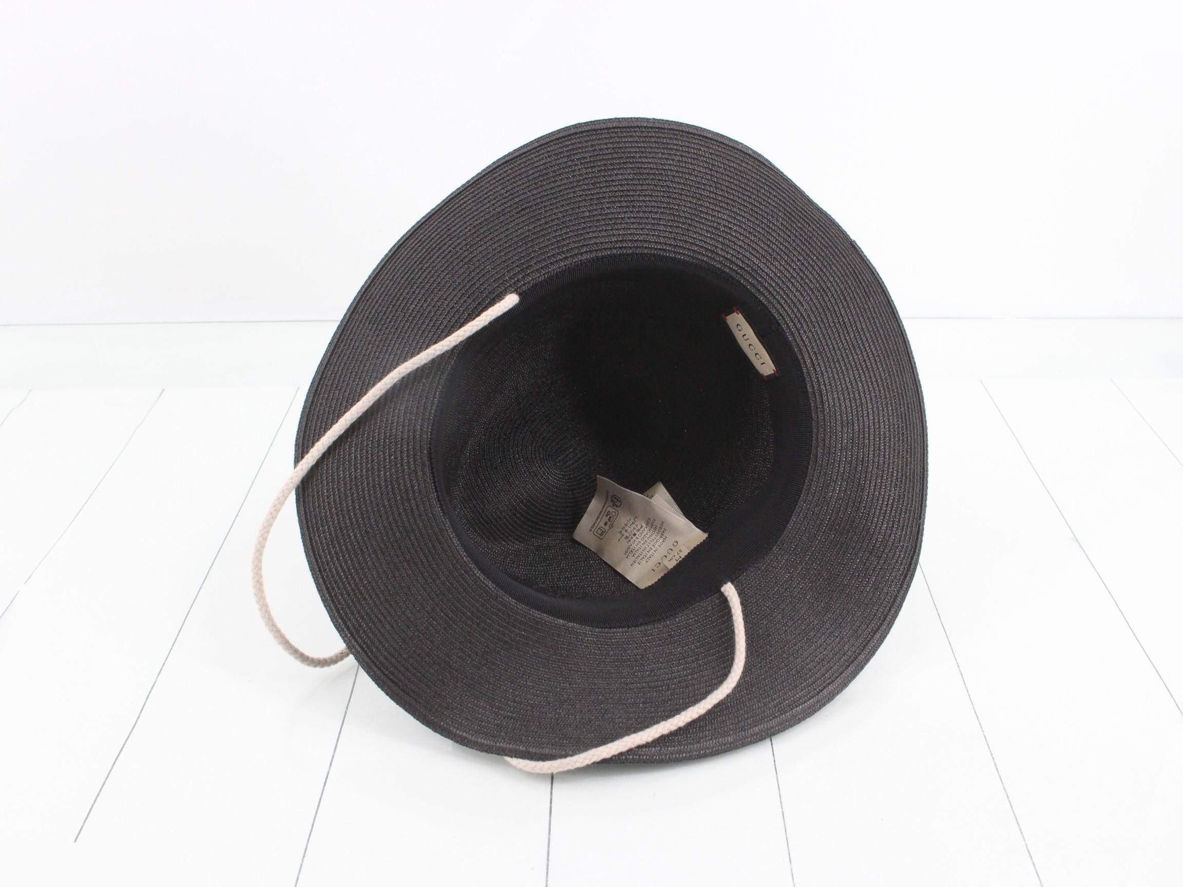 Straw hat — view 3