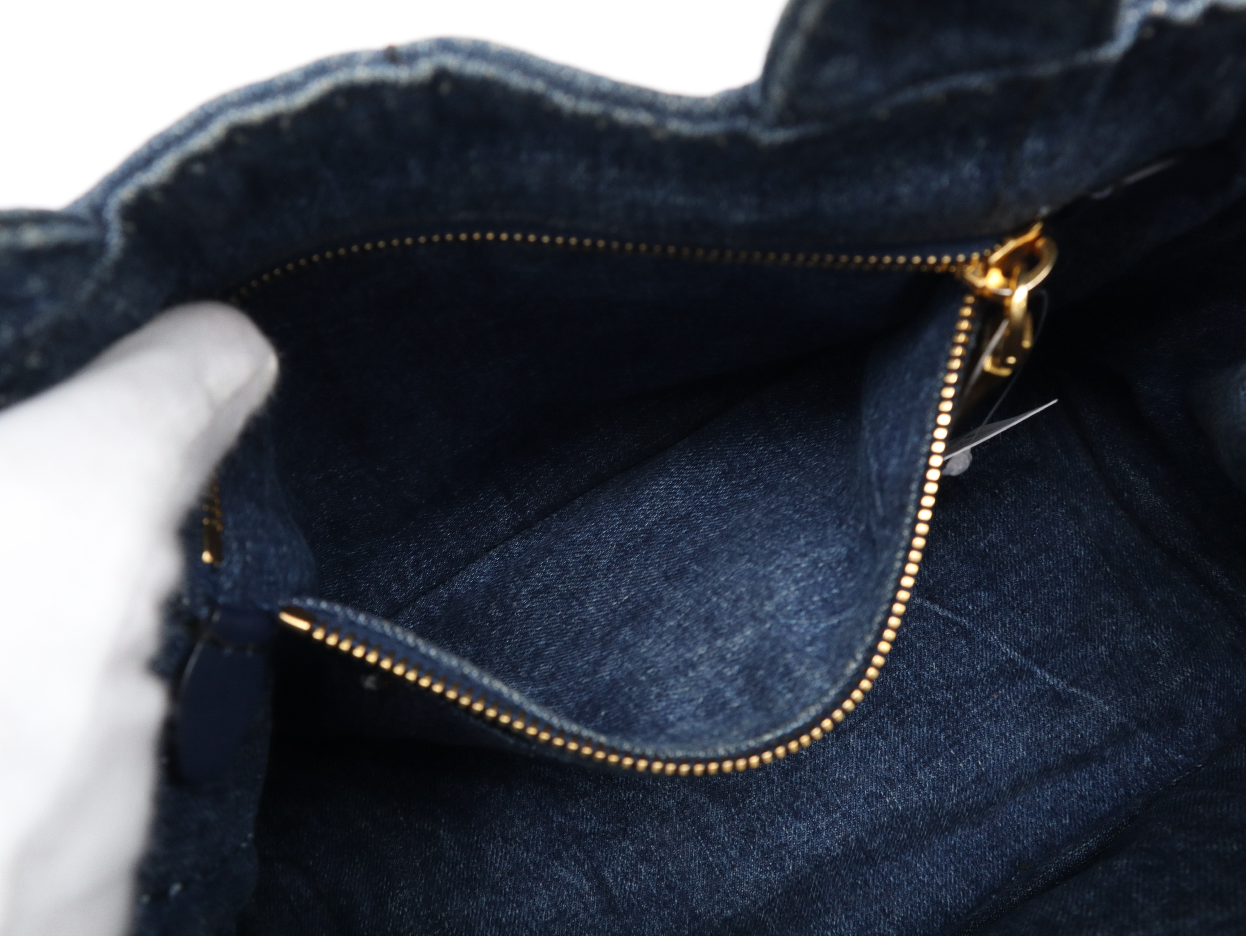 Canapa Mini Tote Denim Blue Tote Bag — view 11