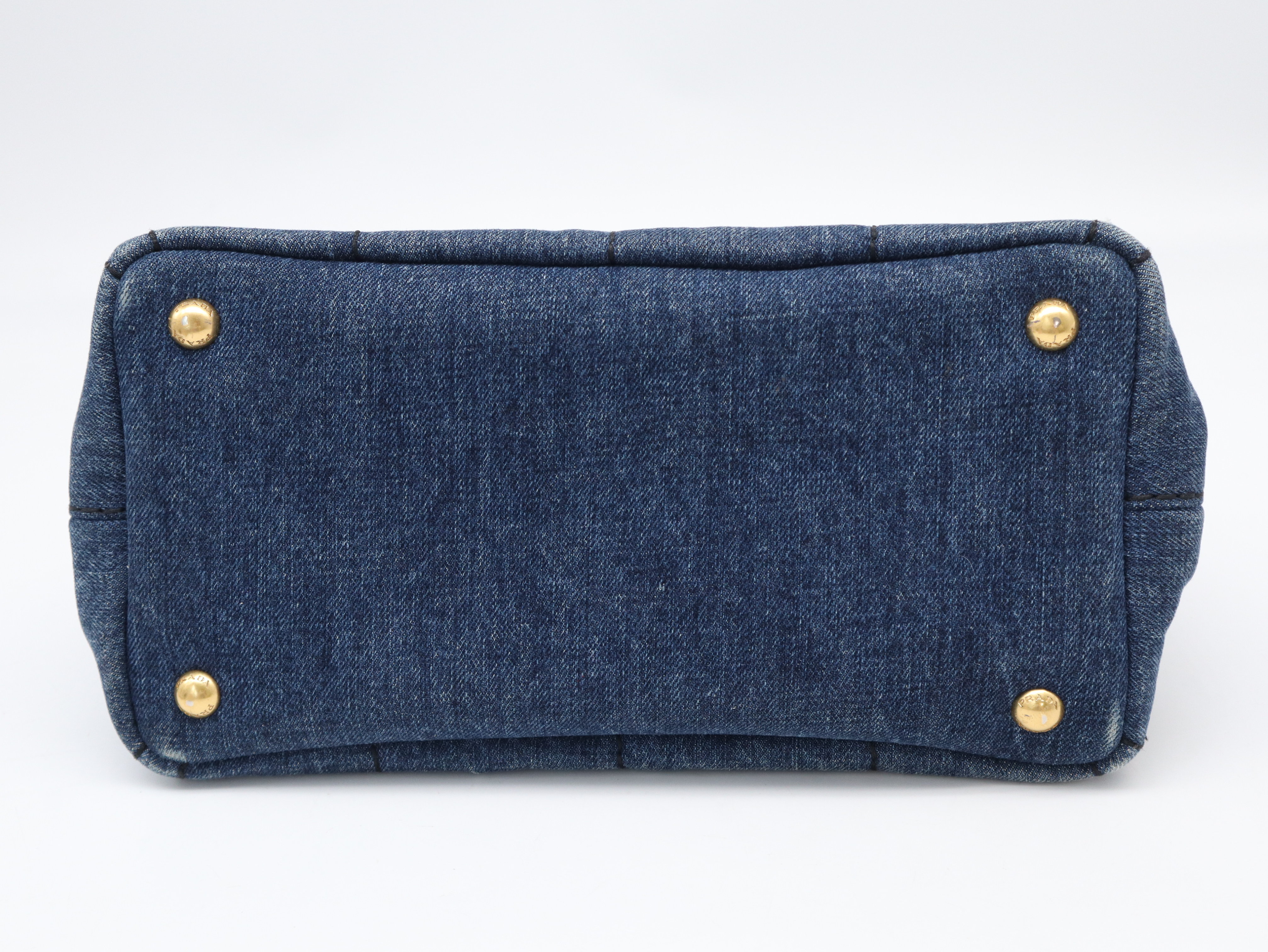 Canapa Mini Tote Denim Blue Tote Bag — view 5