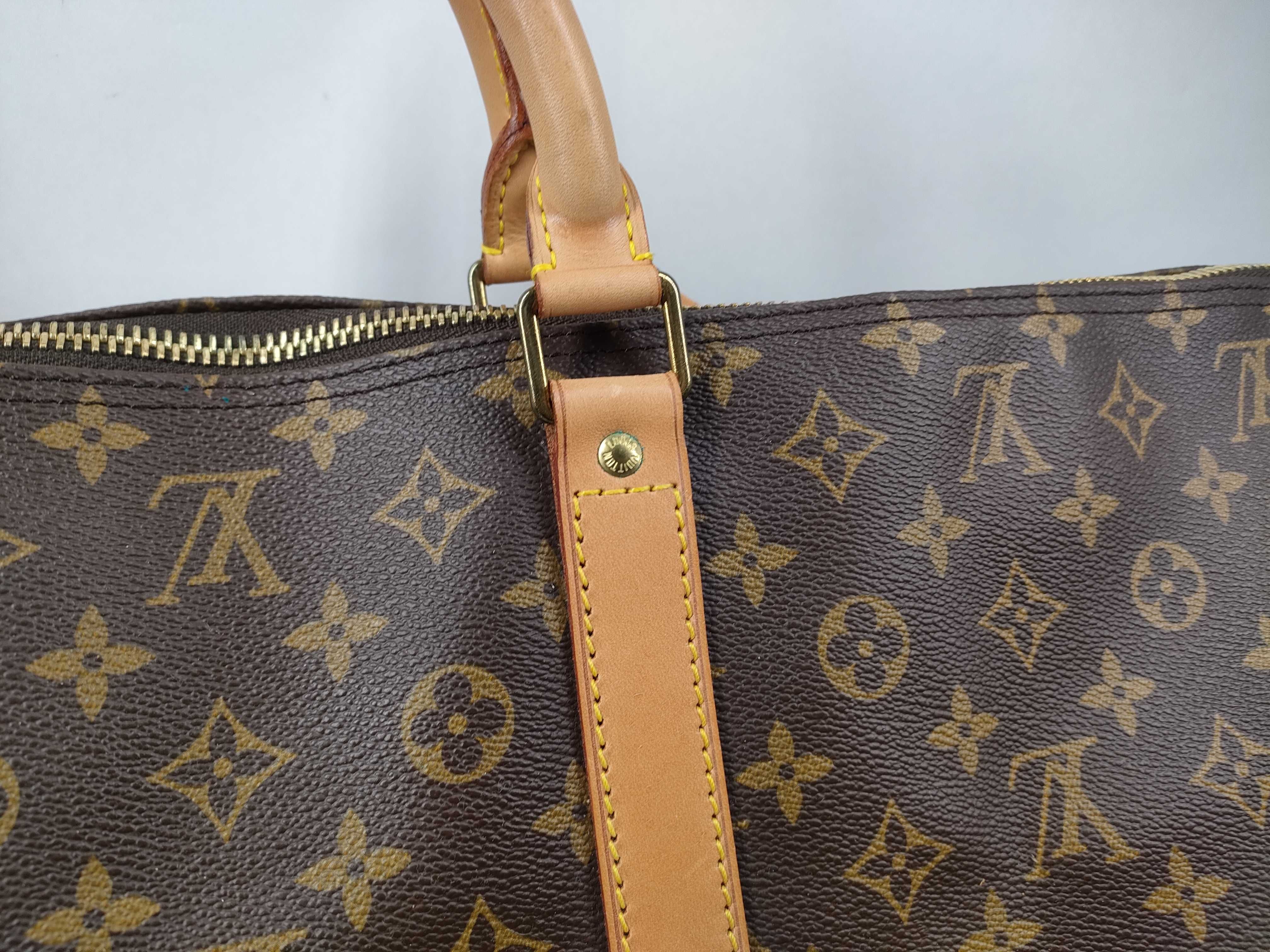 Monogram M41412 Keepall Bandoulière 60 Boston Bag (without drawstring) — view 3