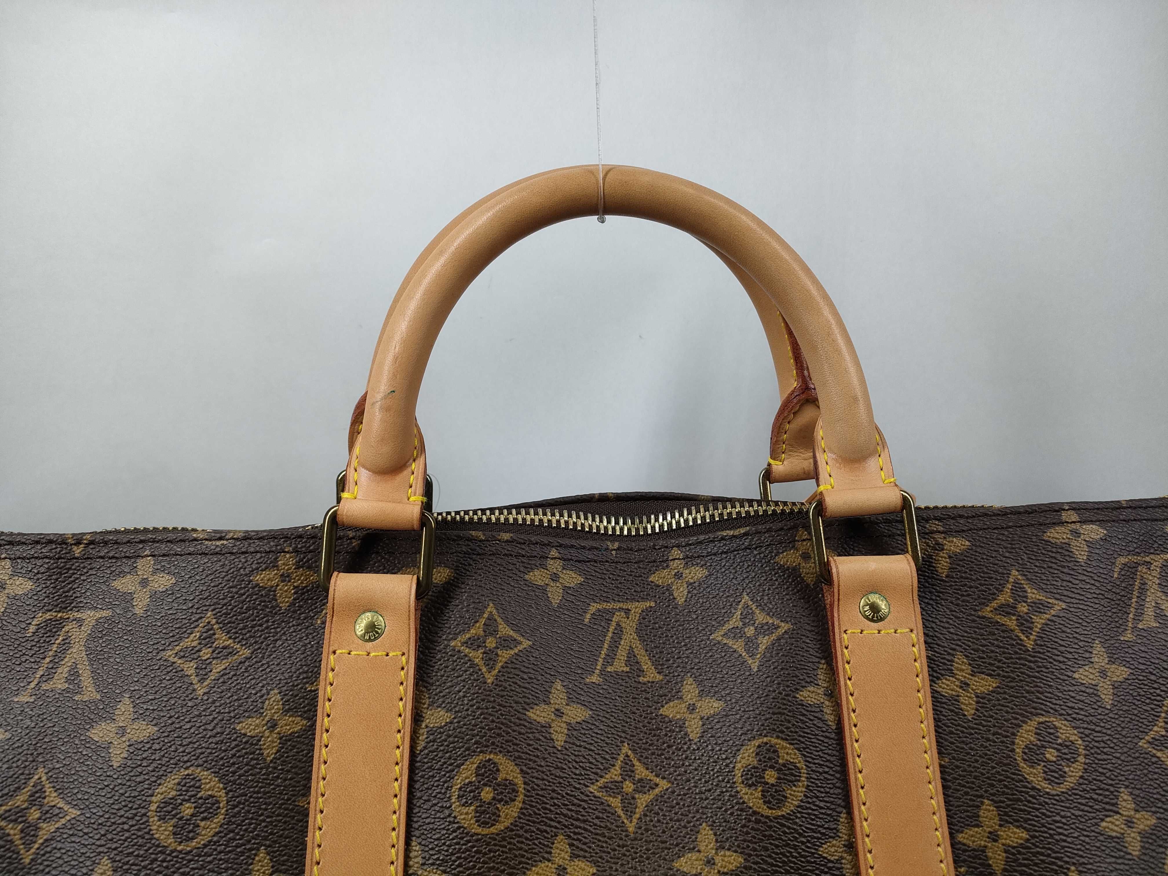 Monogram M41412 Keepall Bandoulière 60 Boston Bag (without drawstring) — view 4