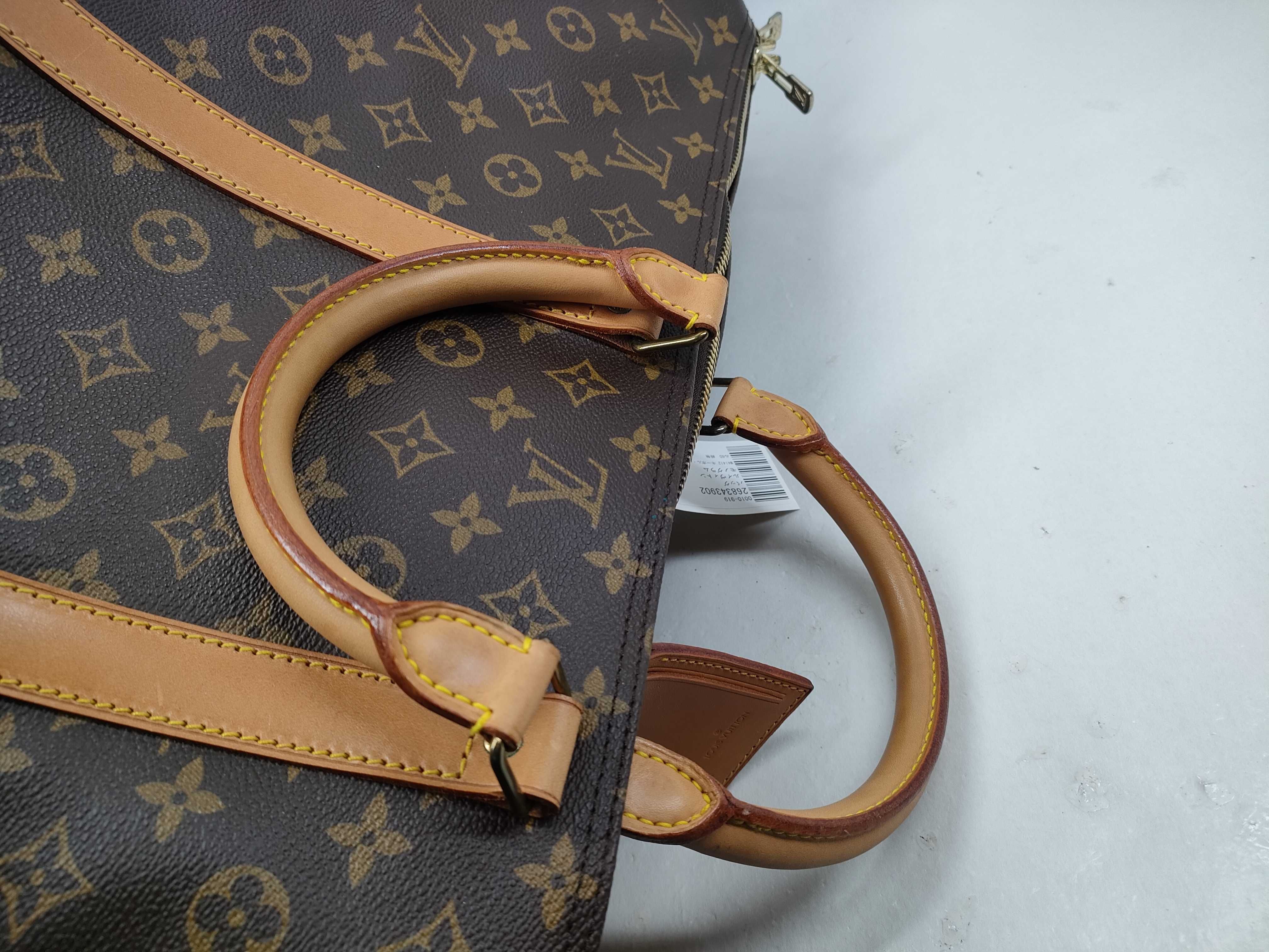 Monogram M41412 Keepall Bandoulière 60 Boston Bag (without drawstring) — view 10