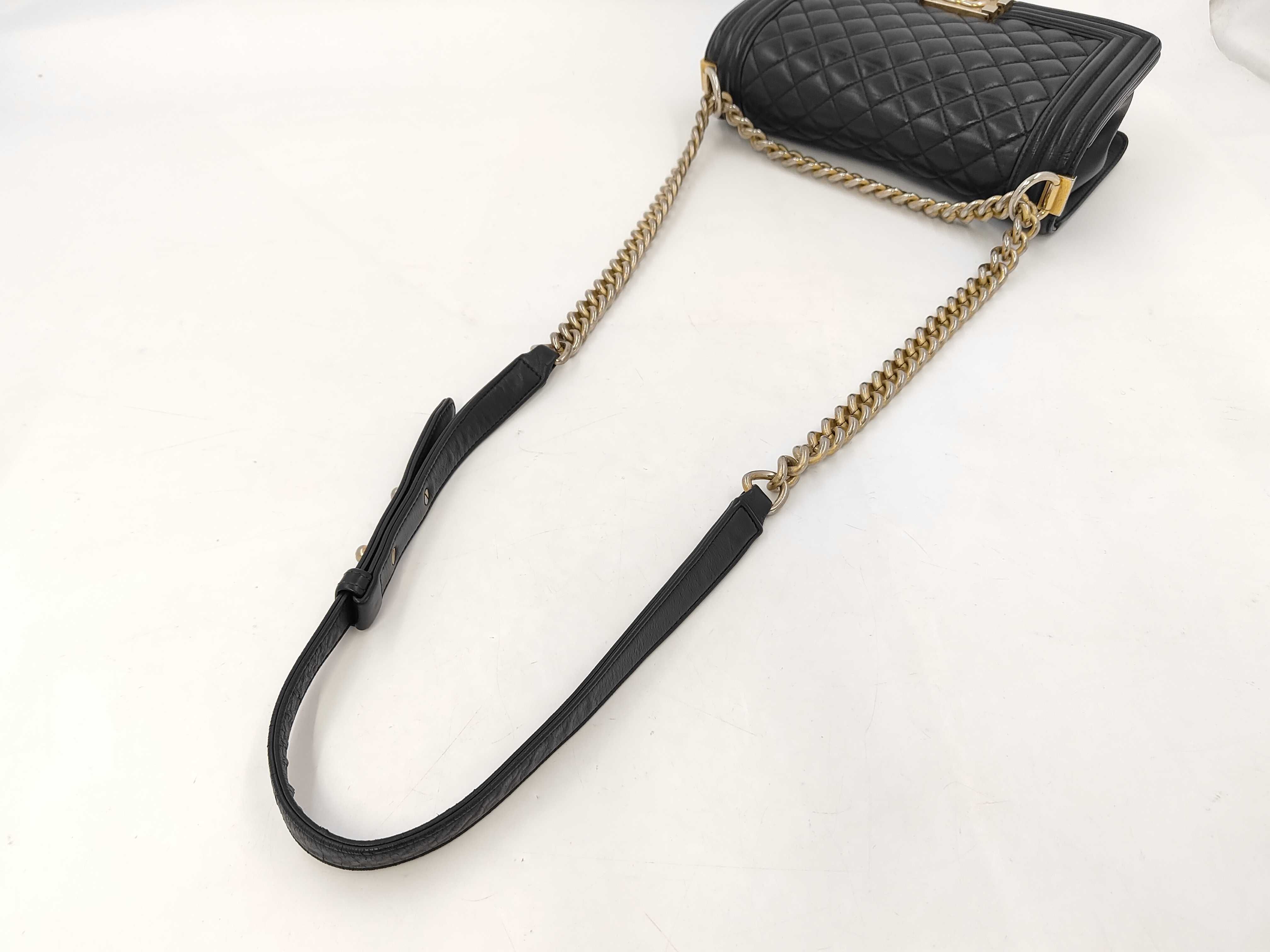 Boy Chanel Black Shoulder Bag — view 3