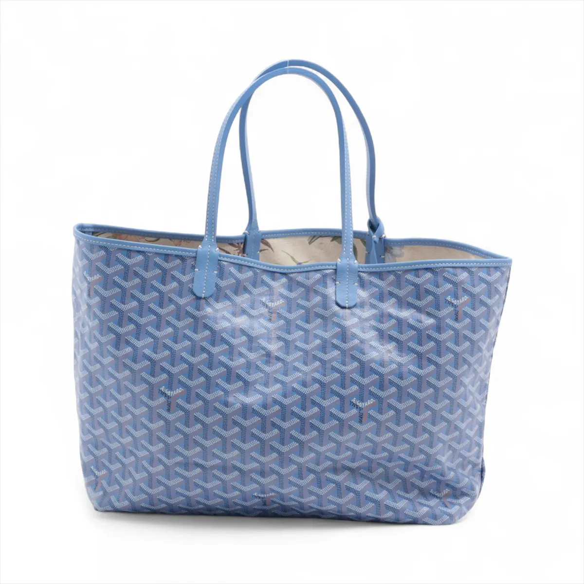 Saint-Louis PM Iris PVC x Leather Tote Bag Purple — view 2