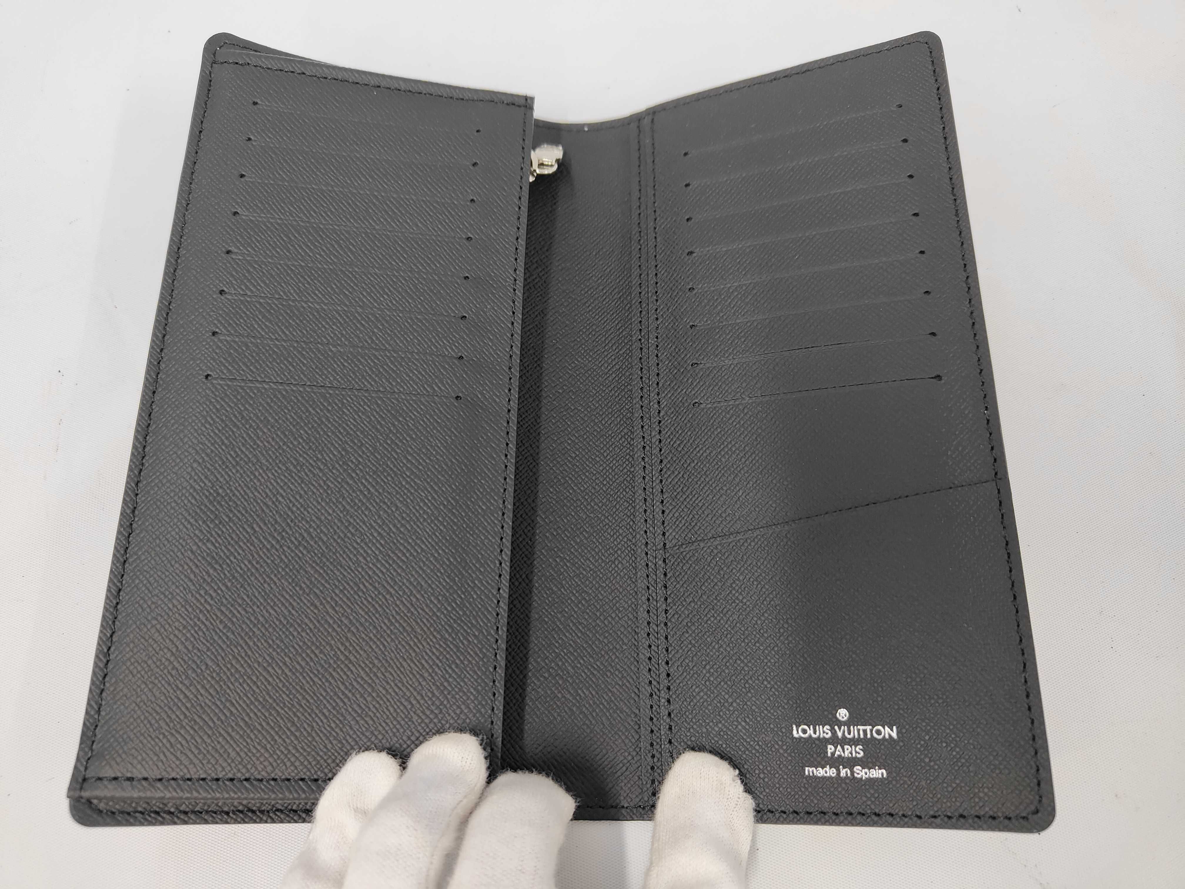 Damier Graphite 3D Portefeuille Brazza NM N60457 Wallet — view 7