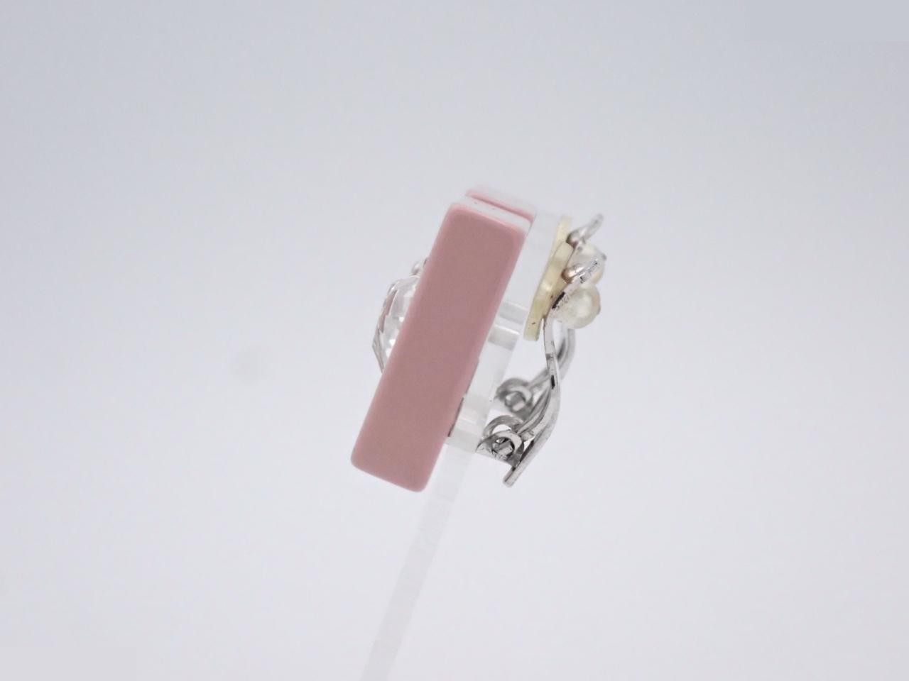 Heart Bijou Square Earrings — view 3