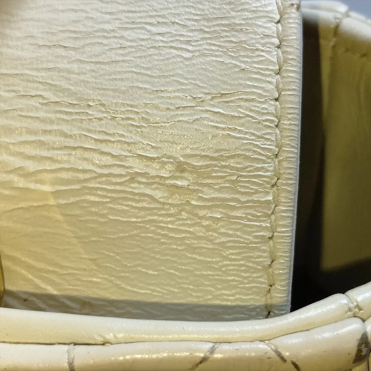 My Lady Dior Cannage Leather 2-Way Handbag White — view 12