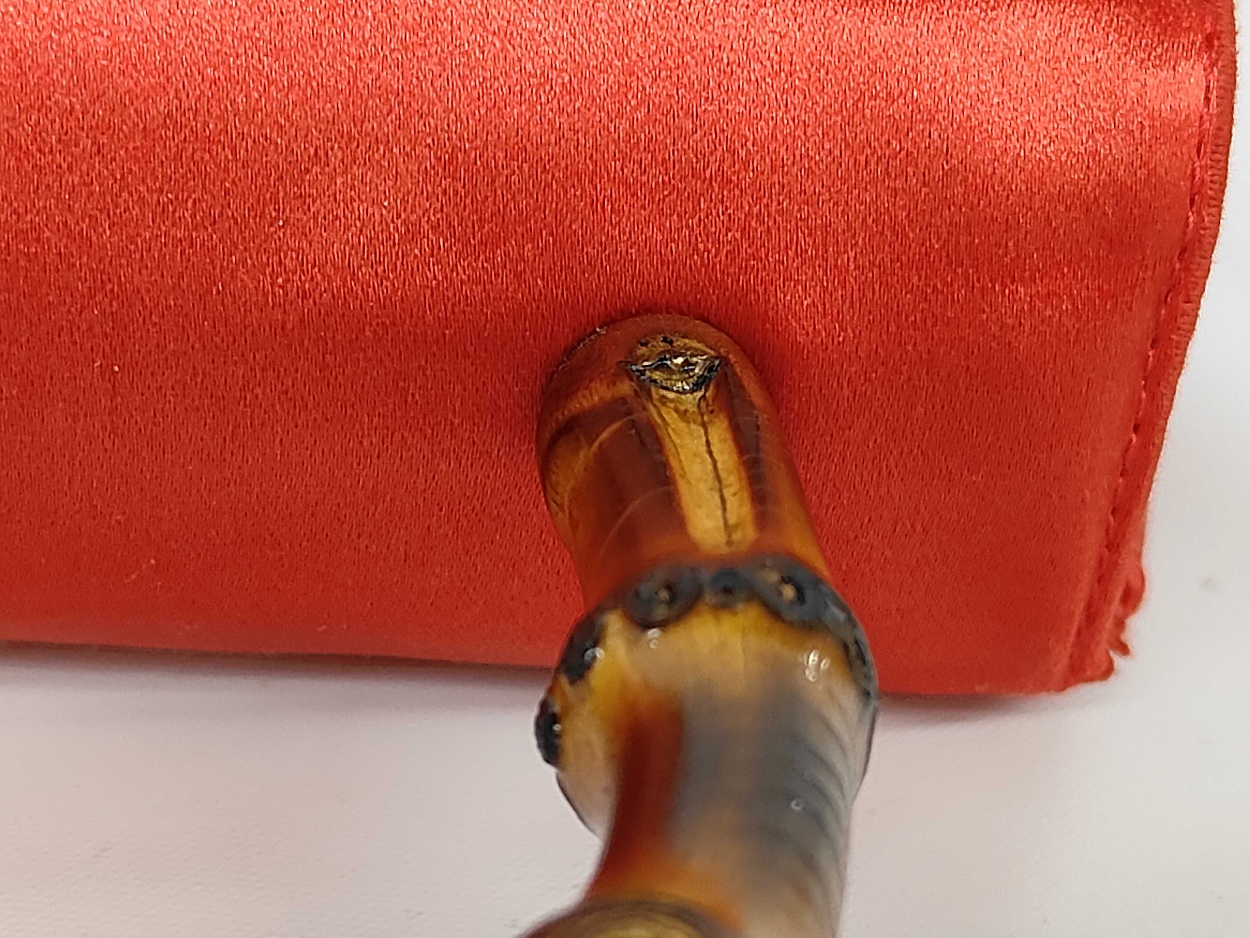 Bamboo Satin Red GP Handbag — view 4