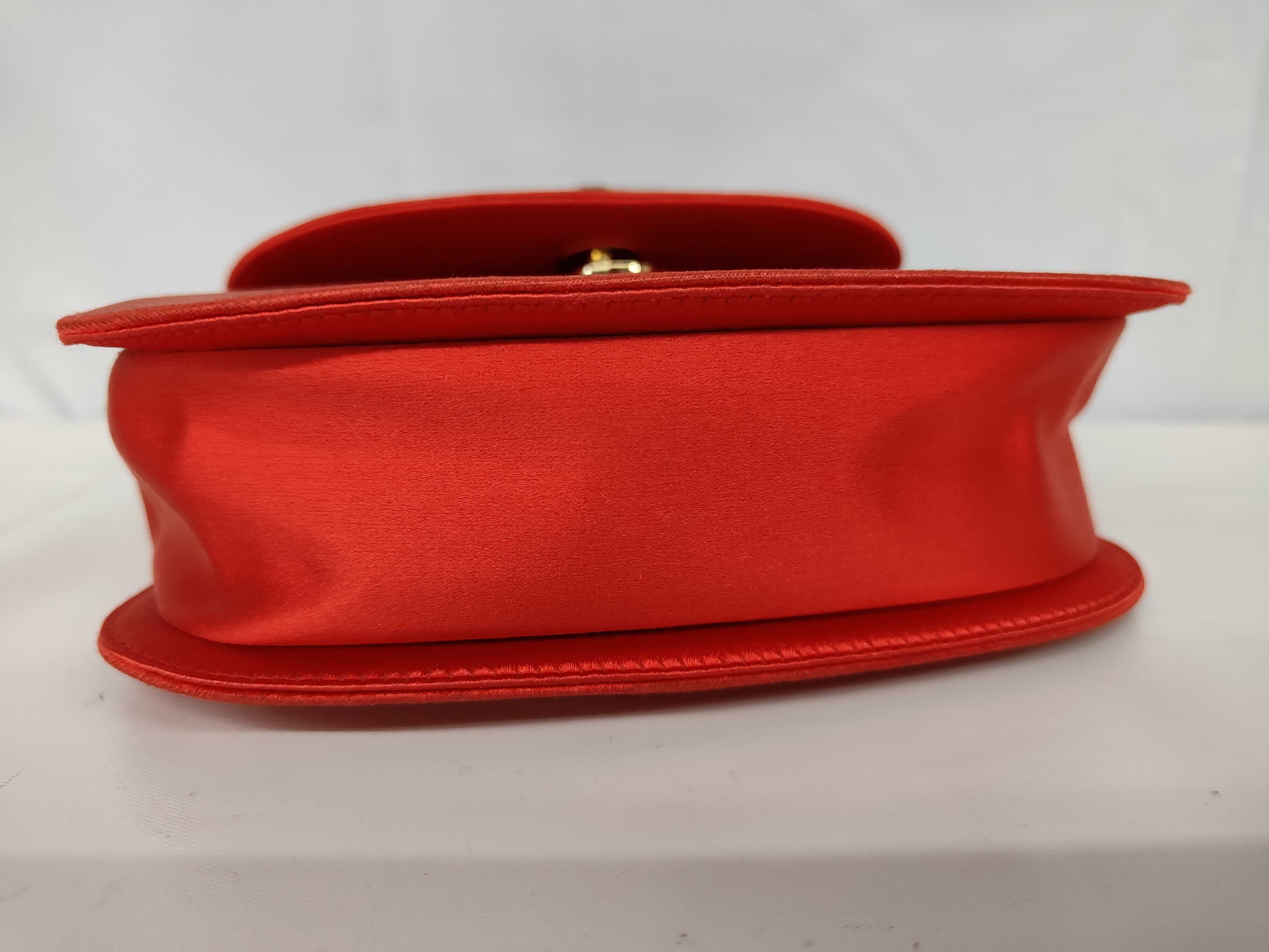 Bamboo Satin Red GP Handbag — view 6