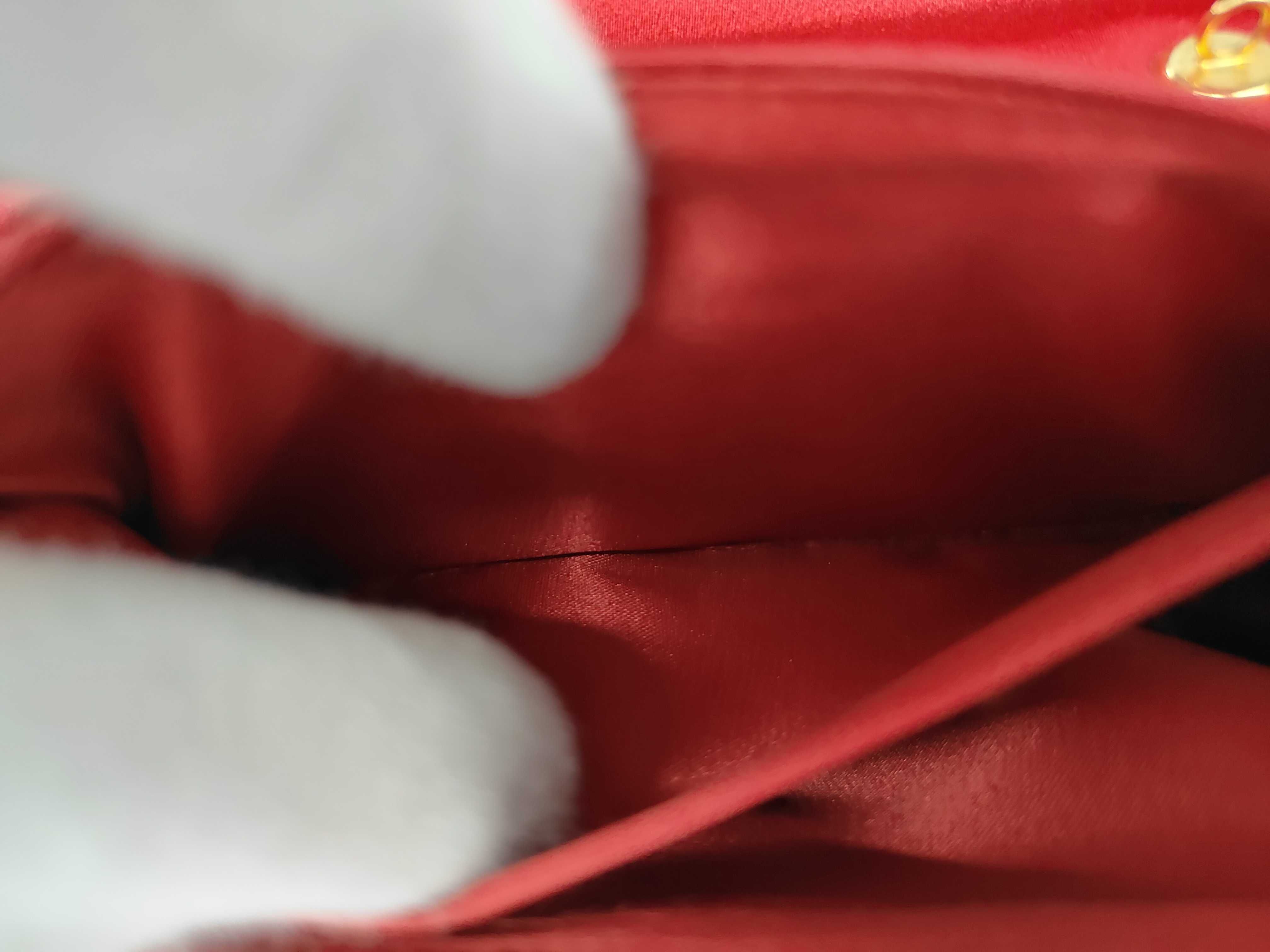 Bamboo Satin Red GP Handbag — view 9
