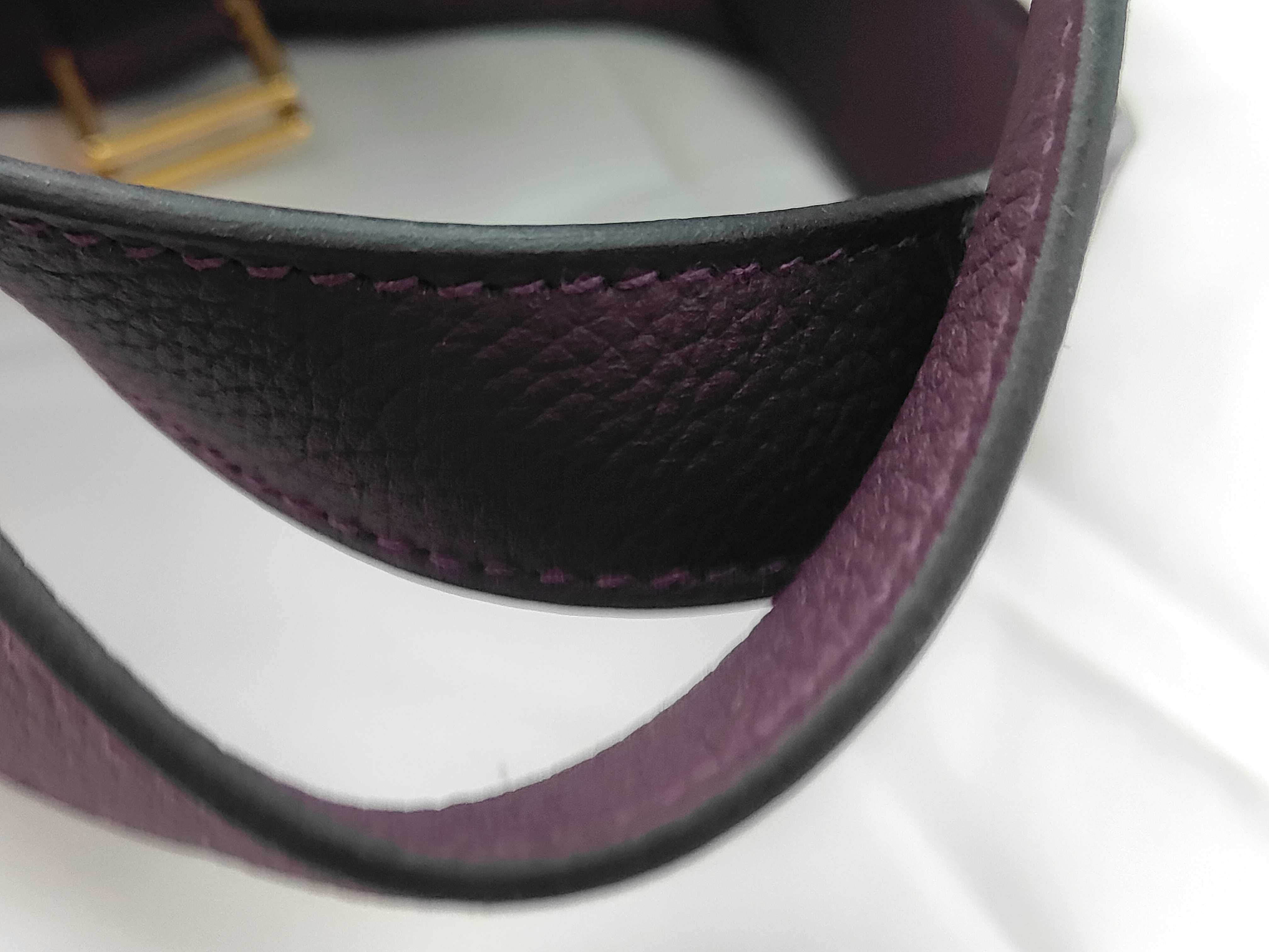 Picotin PM B stamp Taurillon Maurice Cassis Handbag — view 4