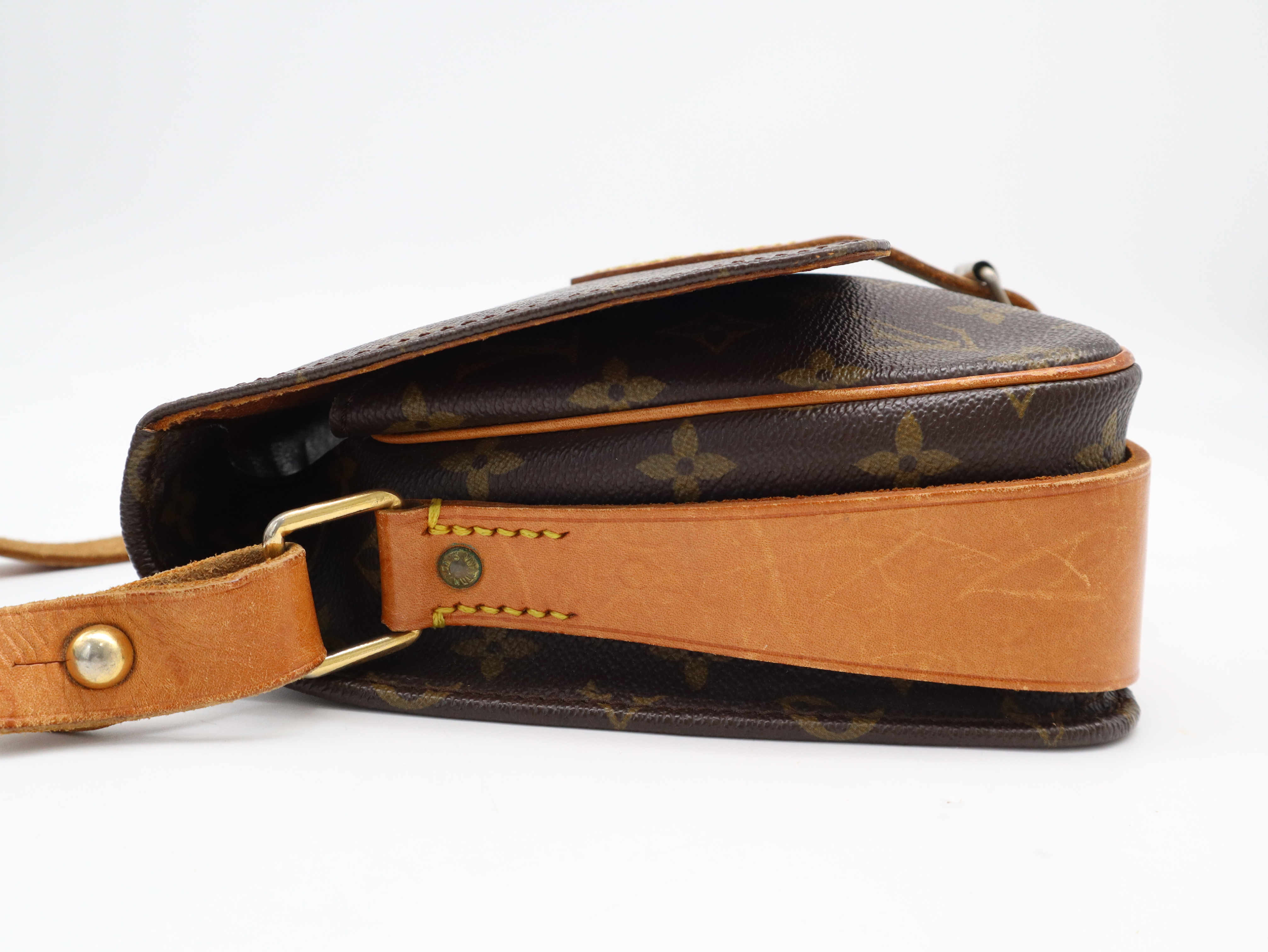 M51253 Monogram Cartouchiere MM Shoulder Bag — view 3