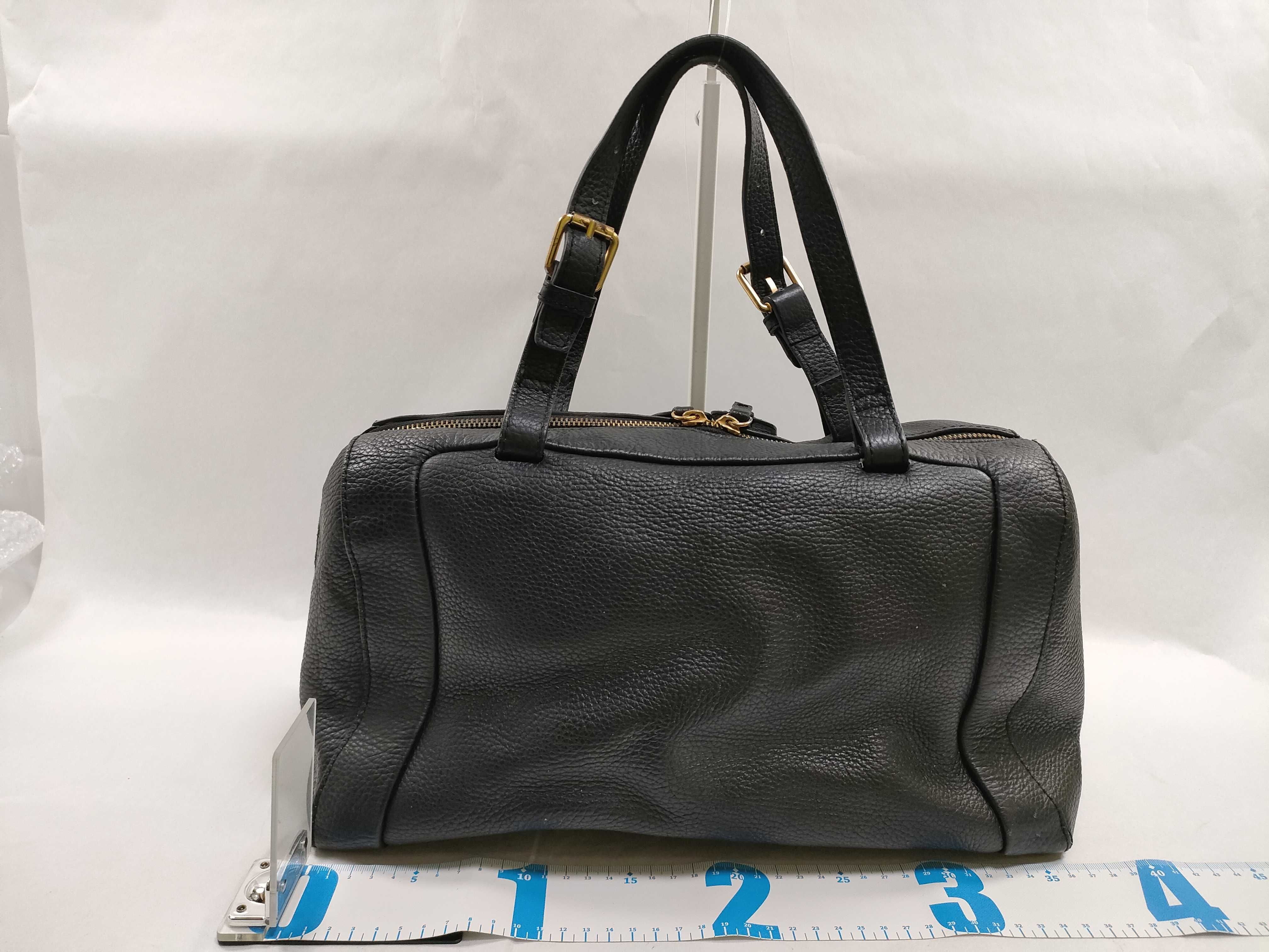 handbag, leather, black. — view 2