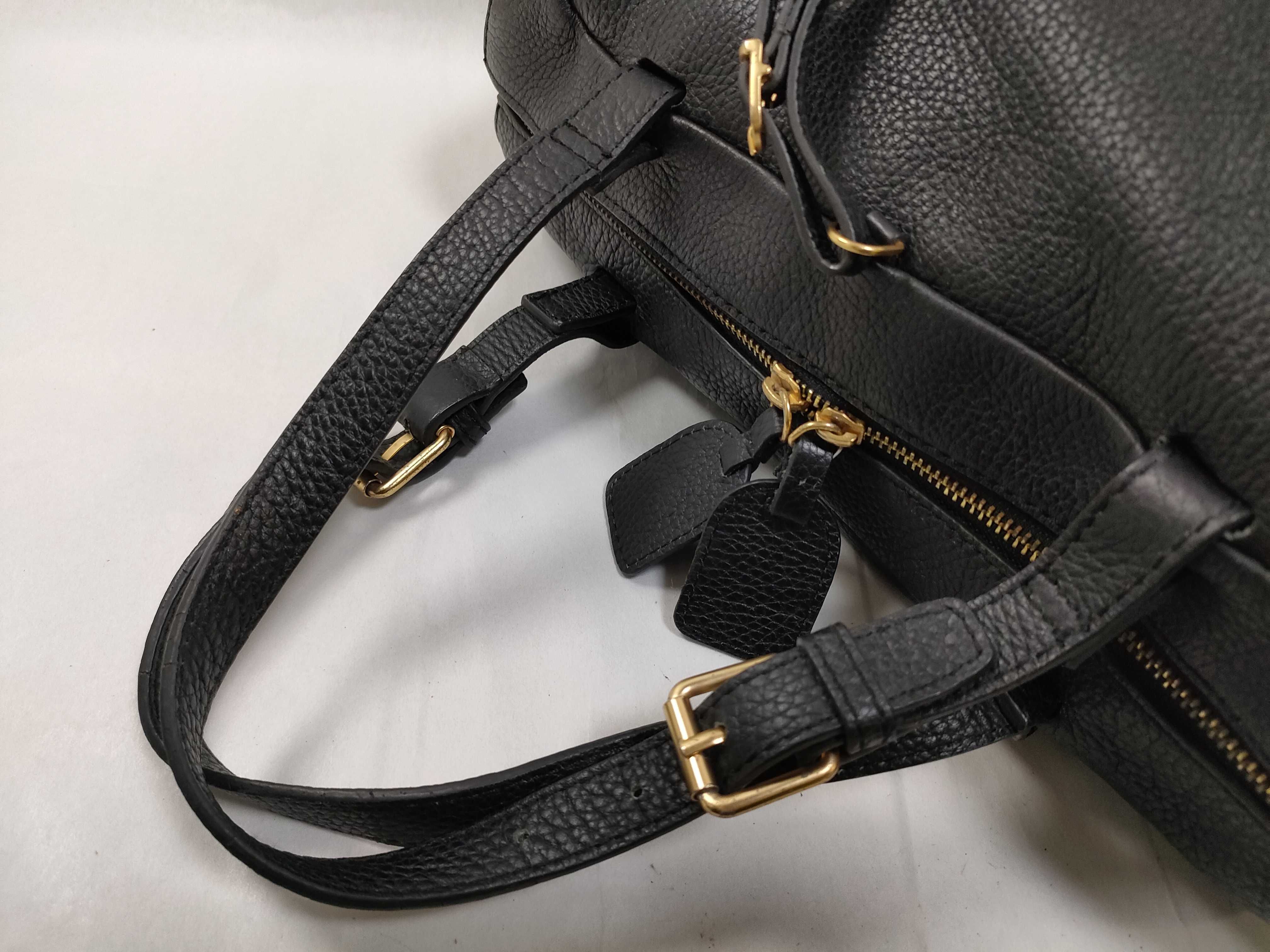 handbag, leather, black. — view 3