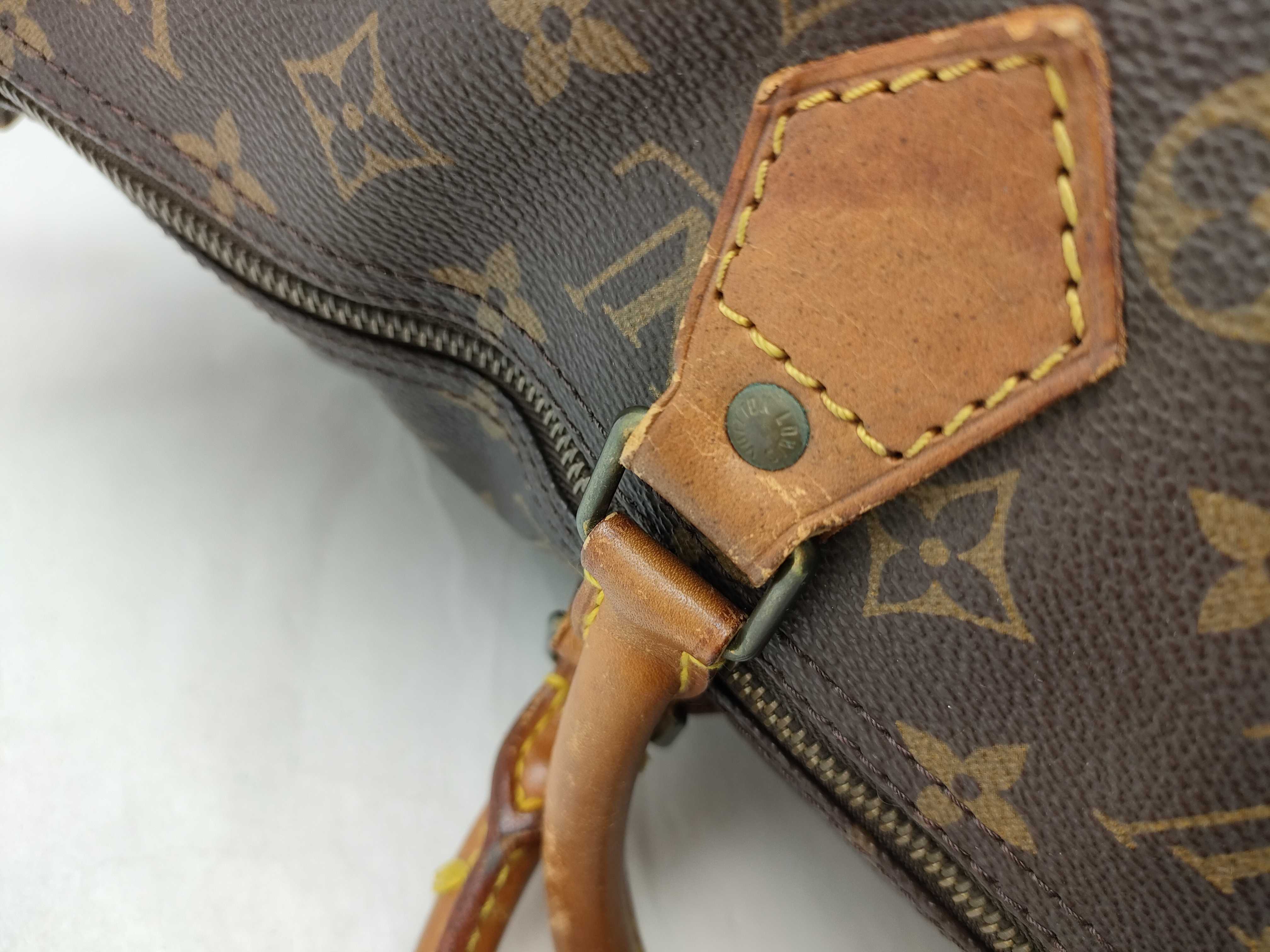 Monogram LV Speedy 40 Monogram M41522 VI864 Brown Boston Bag — view 5