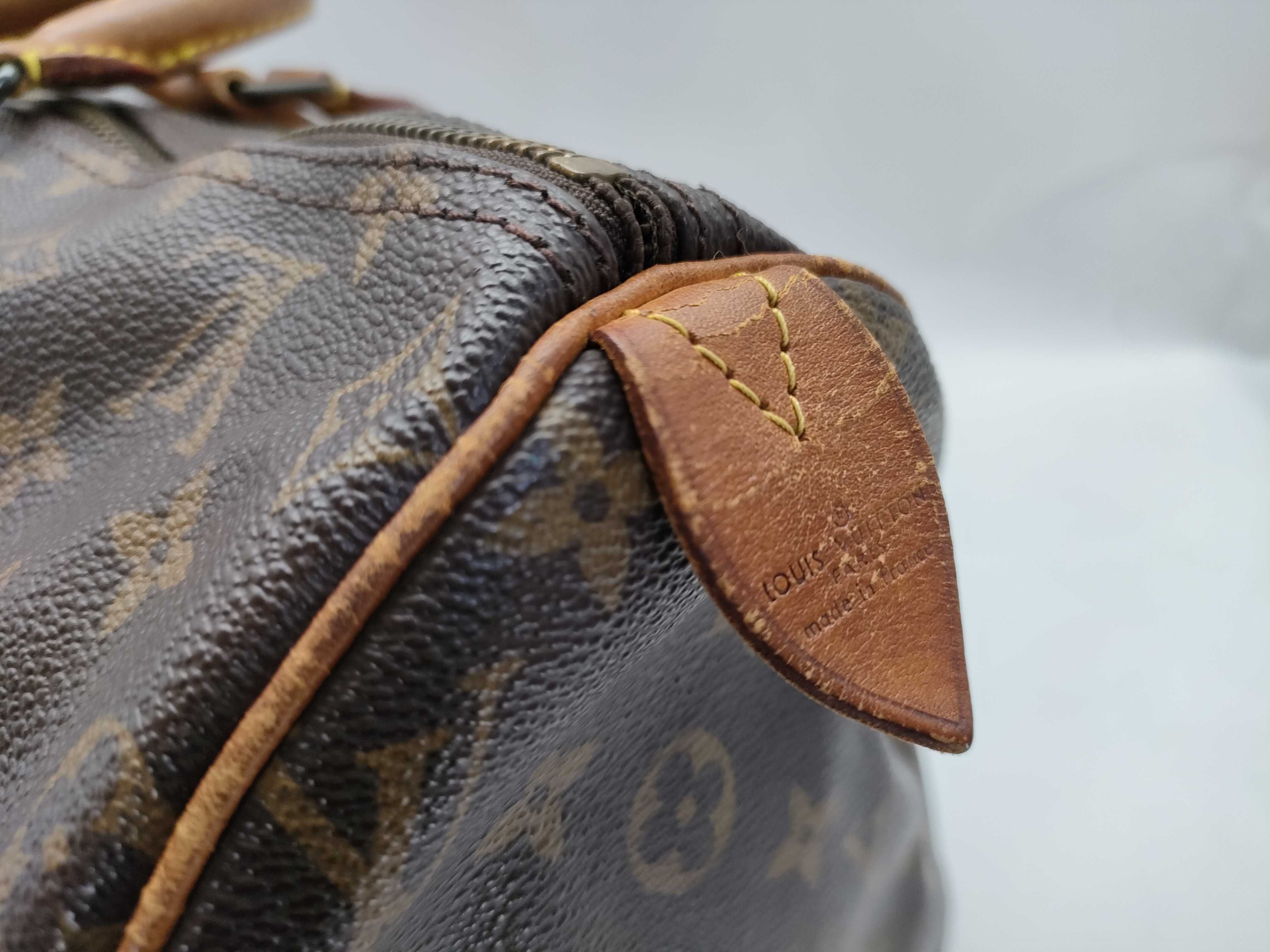 Monogram LV Speedy 40 Monogram M41522 VI864 Brown Boston Bag — view 10