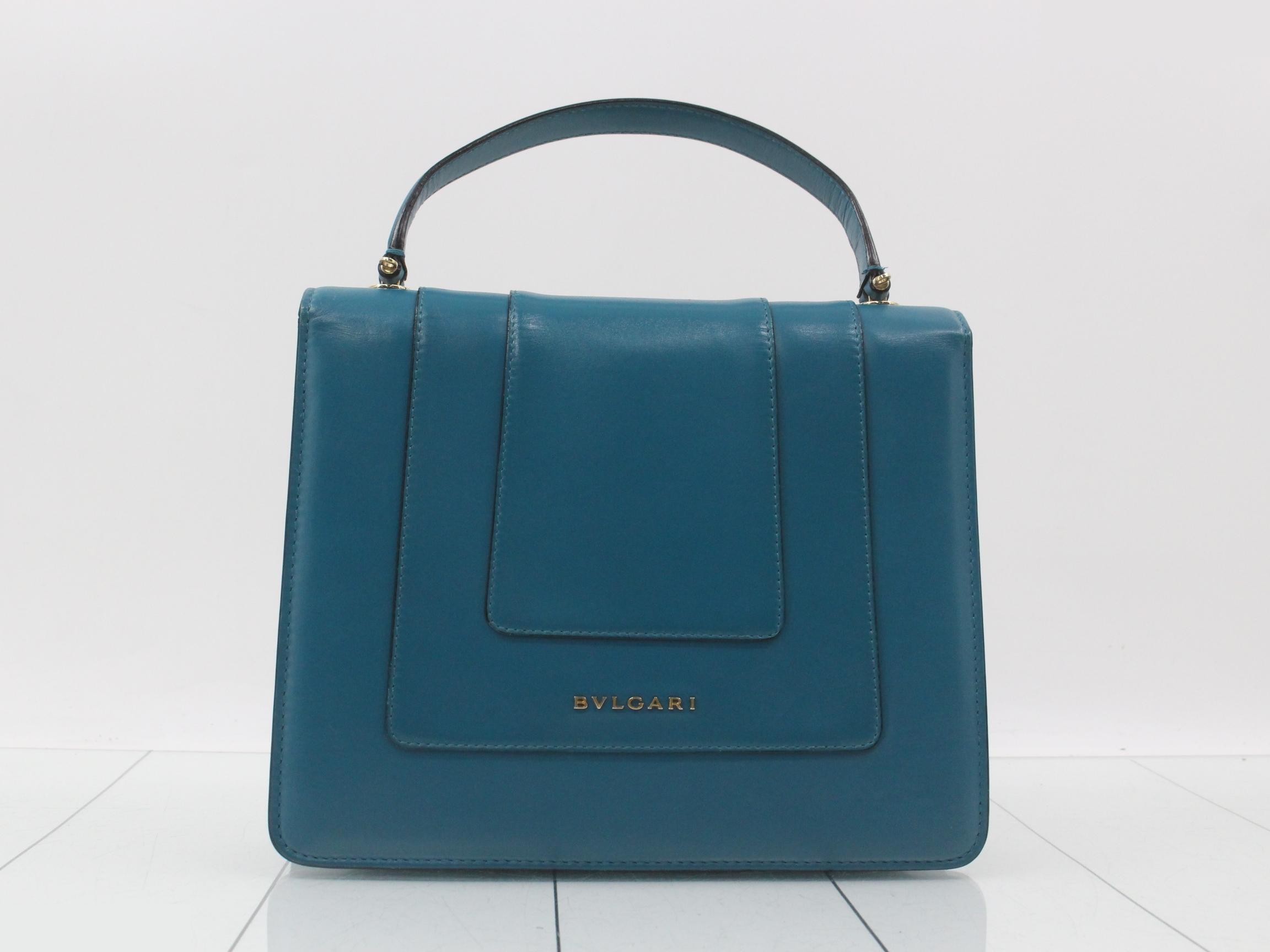 Serpenti Forever Leather Shoulder Bag — view 2