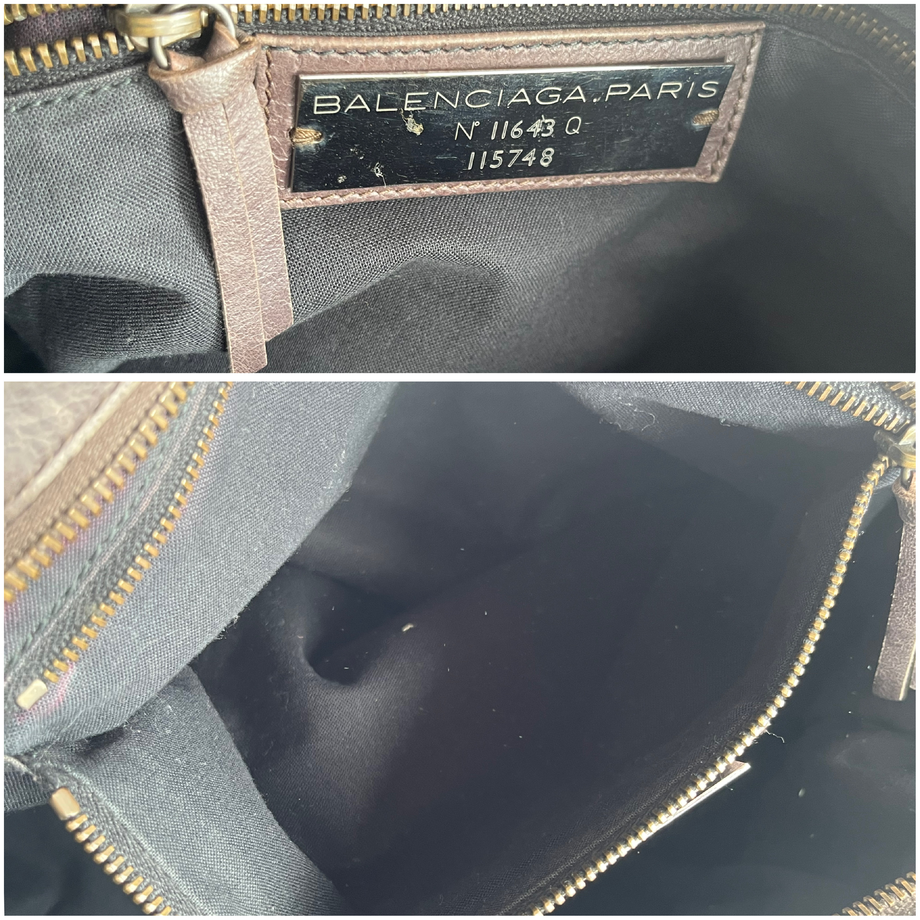 The City Brown Shoulder Bag with Mirror and Shoulder Strap — view 12