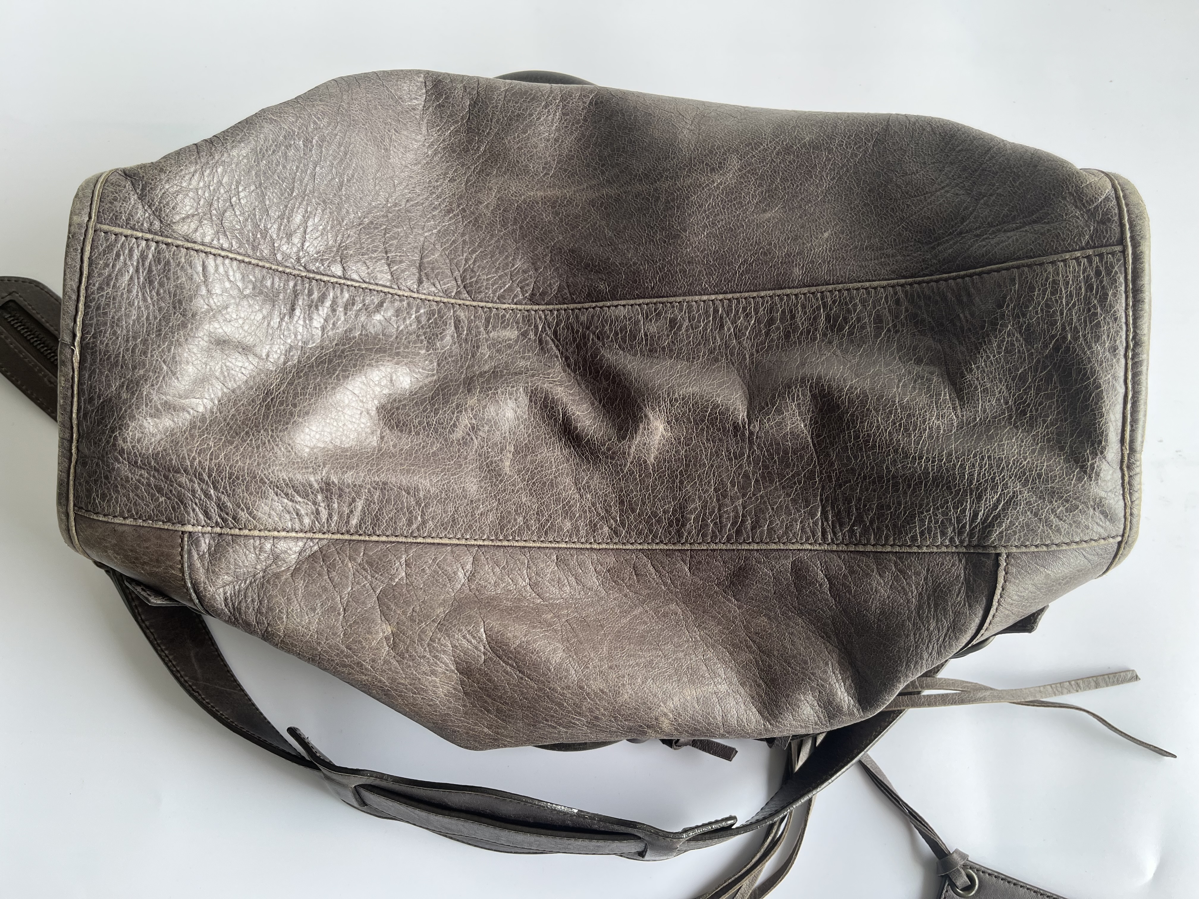 The City Brown Shoulder Bag with Mirror and Shoulder Strap — view 4