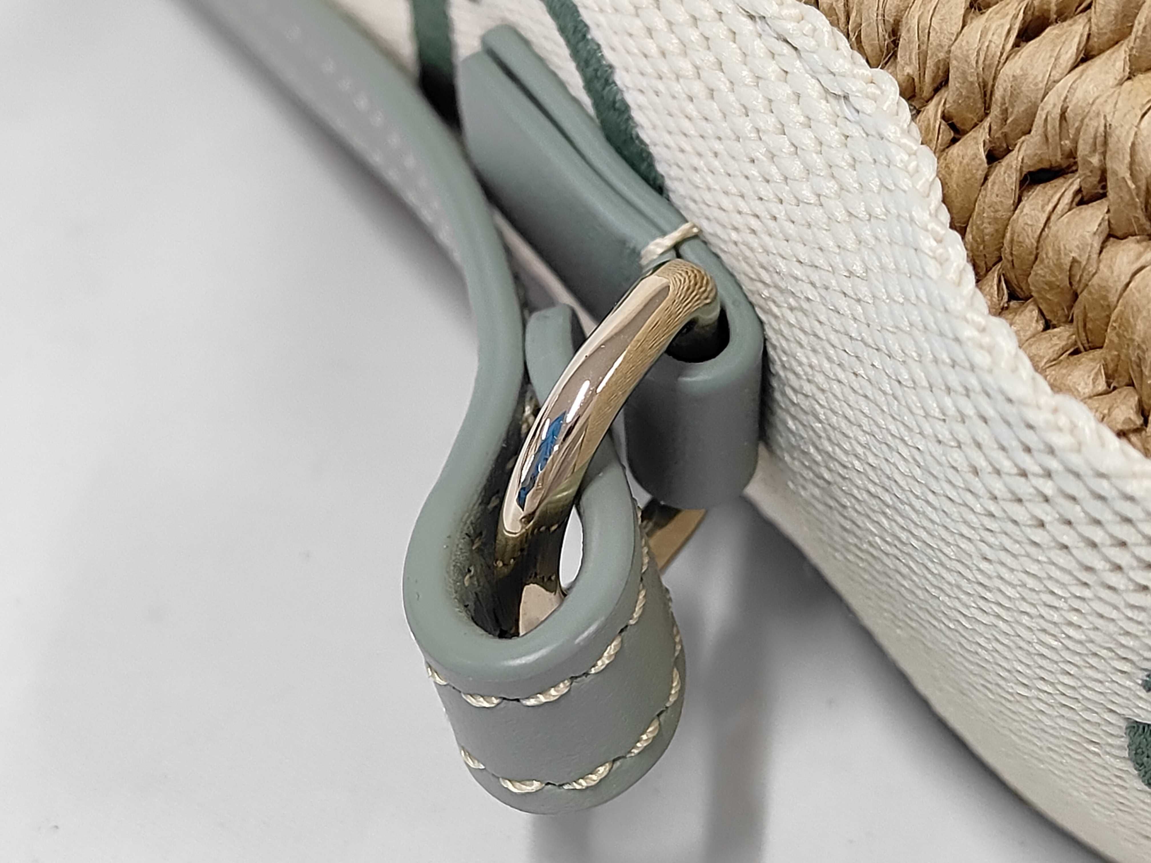 Small Basket Light Blue Shoulder Bag — view 5