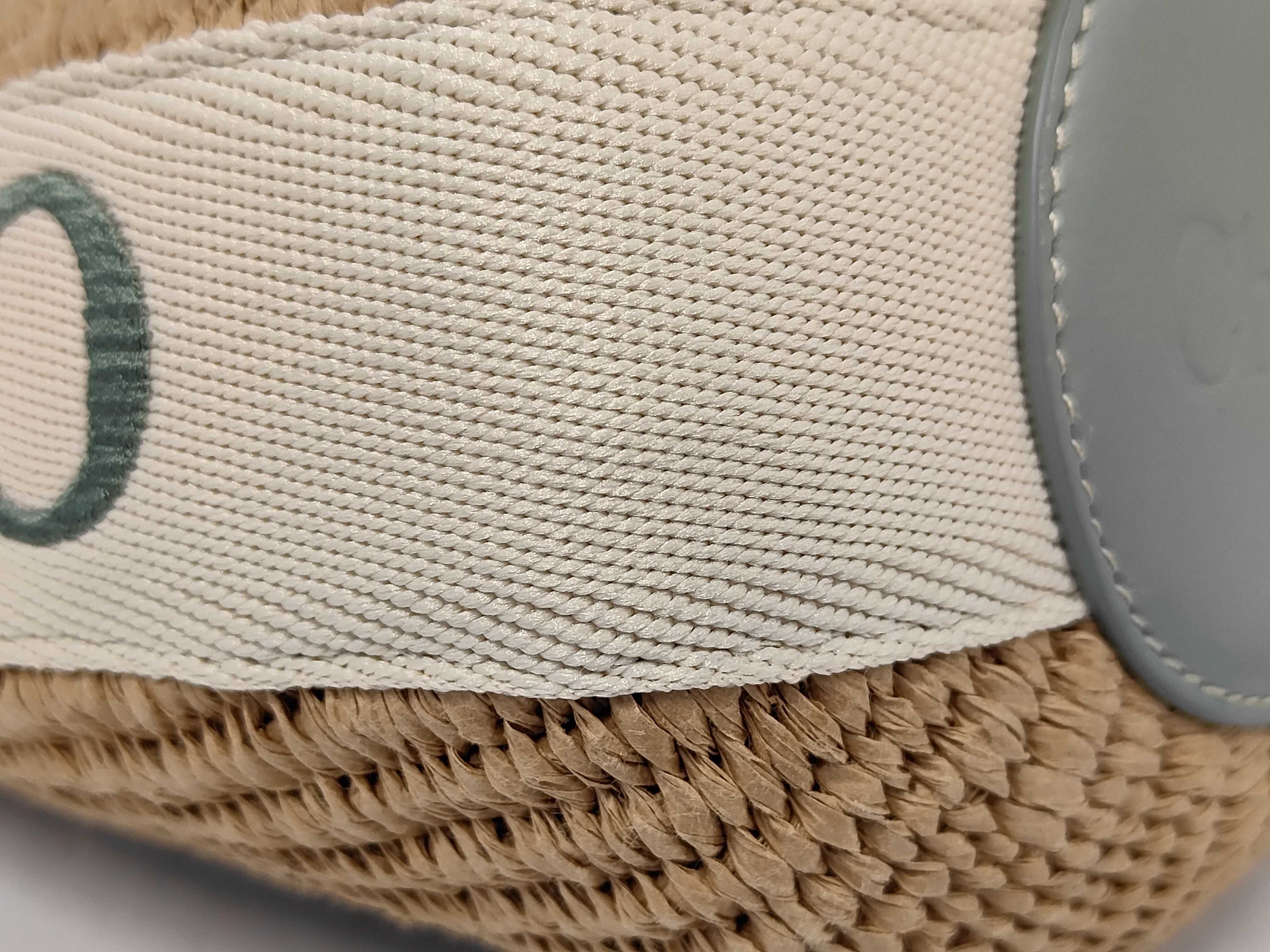 Small Basket Light Blue Shoulder Bag — view 8