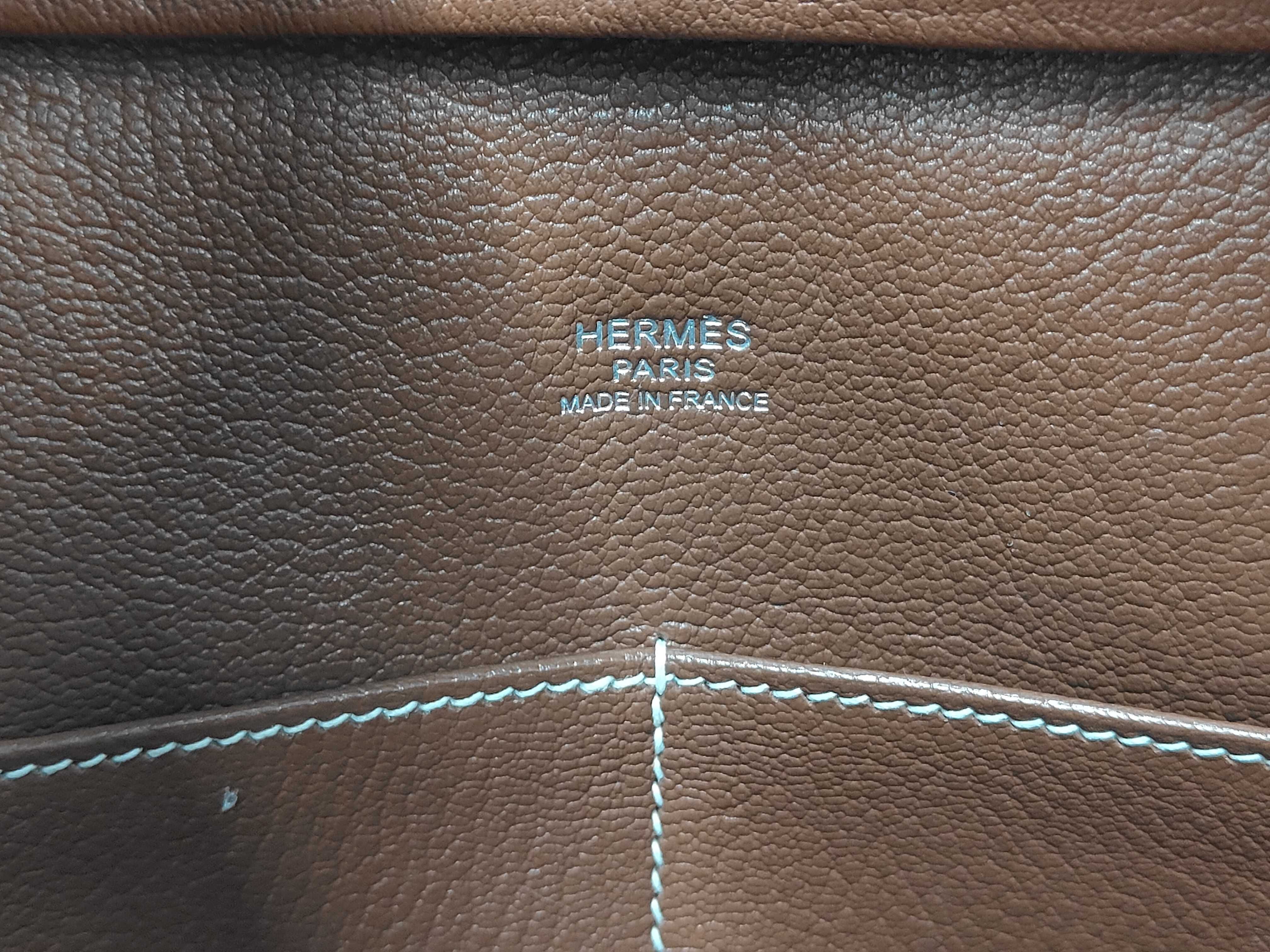 Plume 28 Toile Brown Silver Hardware K Handbag — view 9