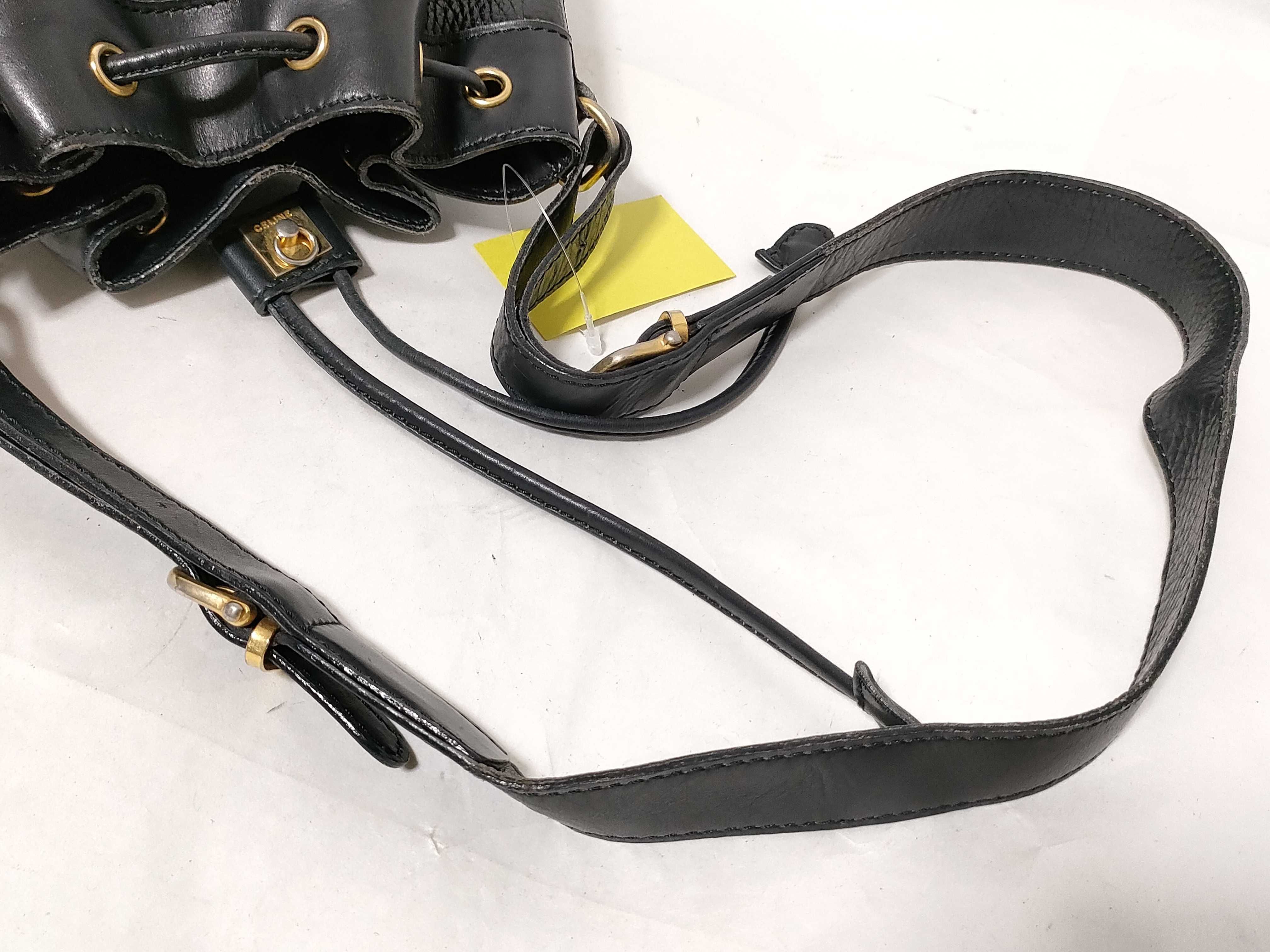 DM92 Drawstring Bag Vintage Shoulder Bag — view 3